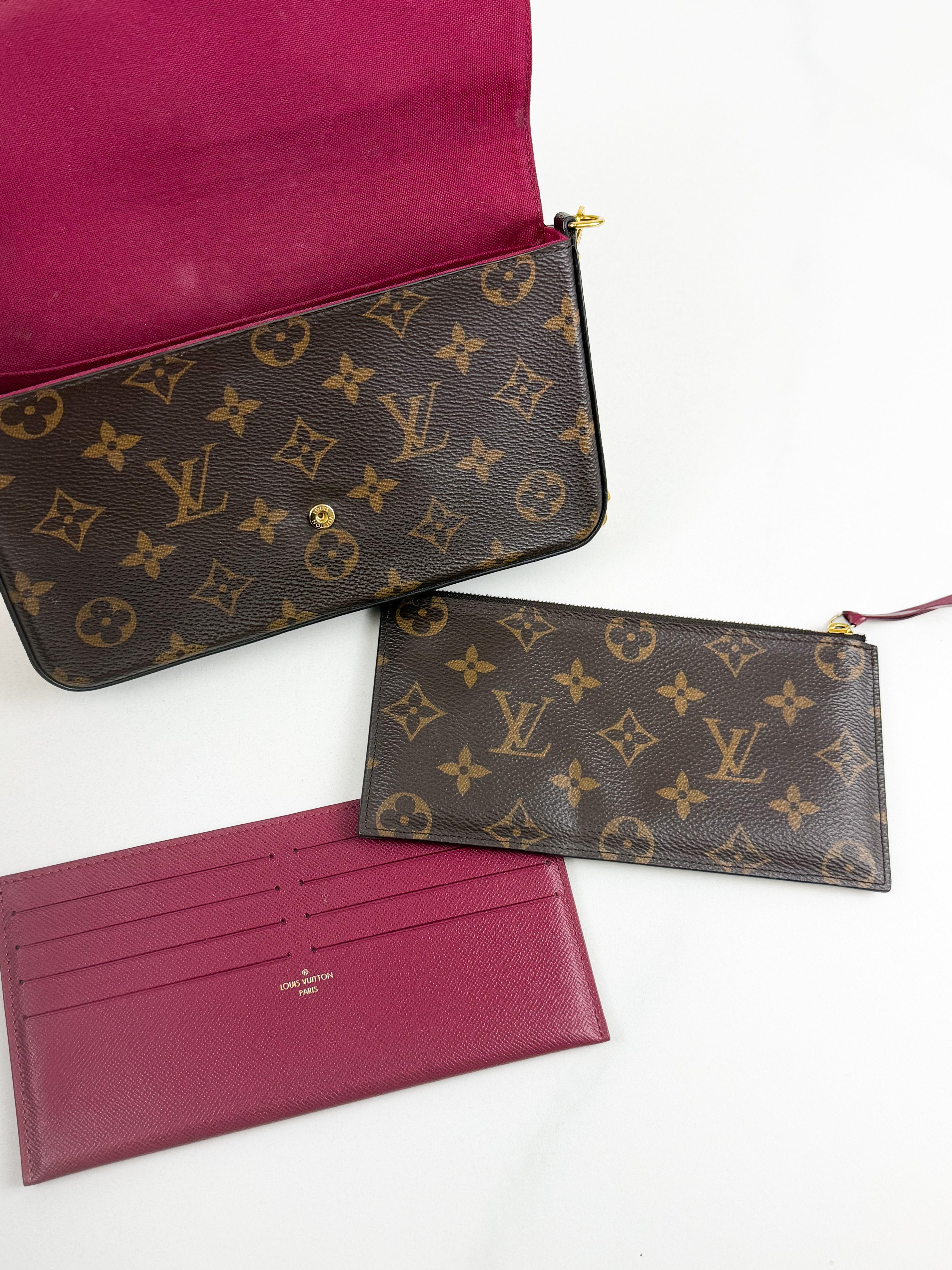 Louis Vuitton Felicie Pochette Monogram Canvas