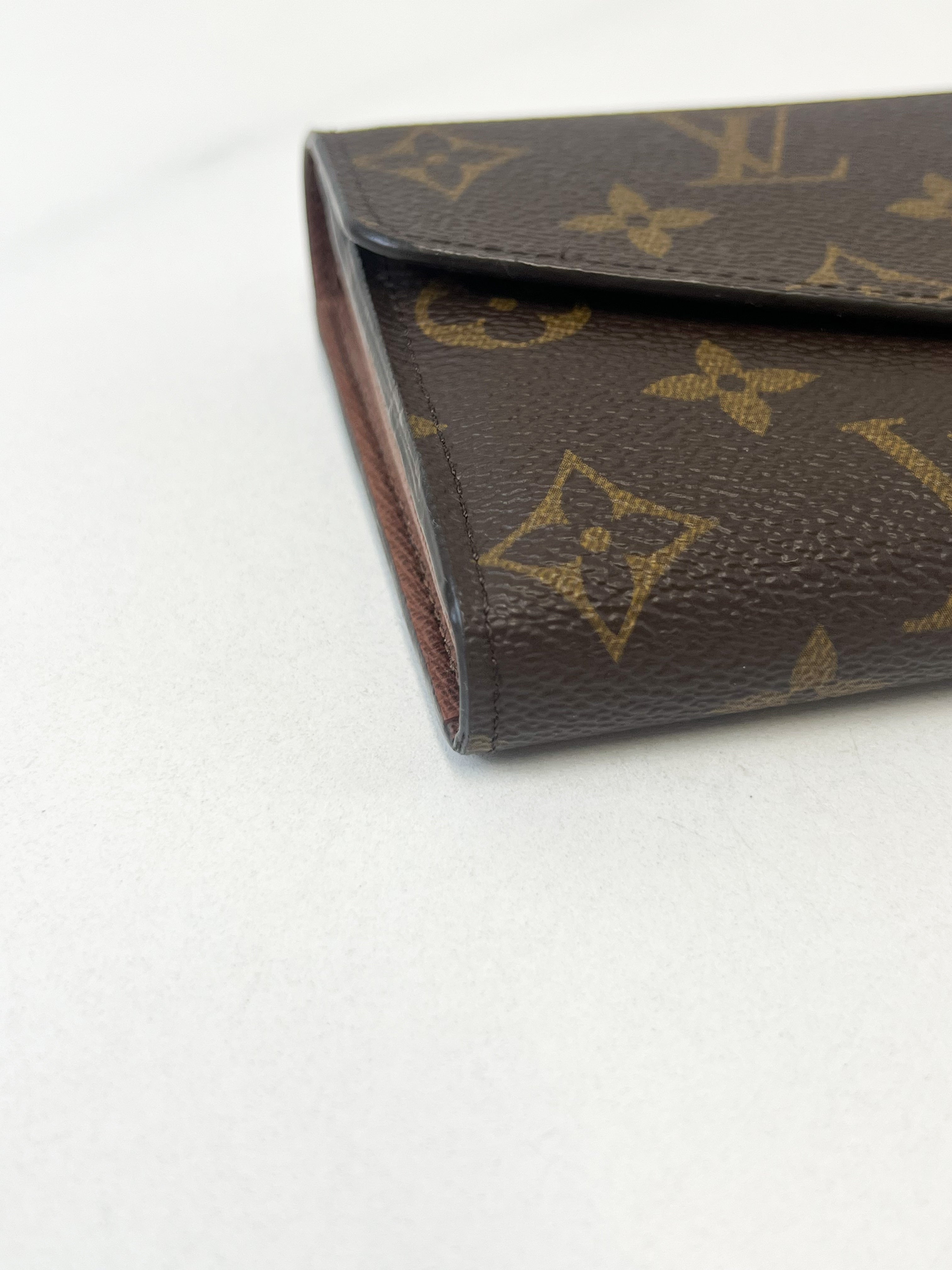 Louis Vuitton Sarah Wallet Monogram Canvas