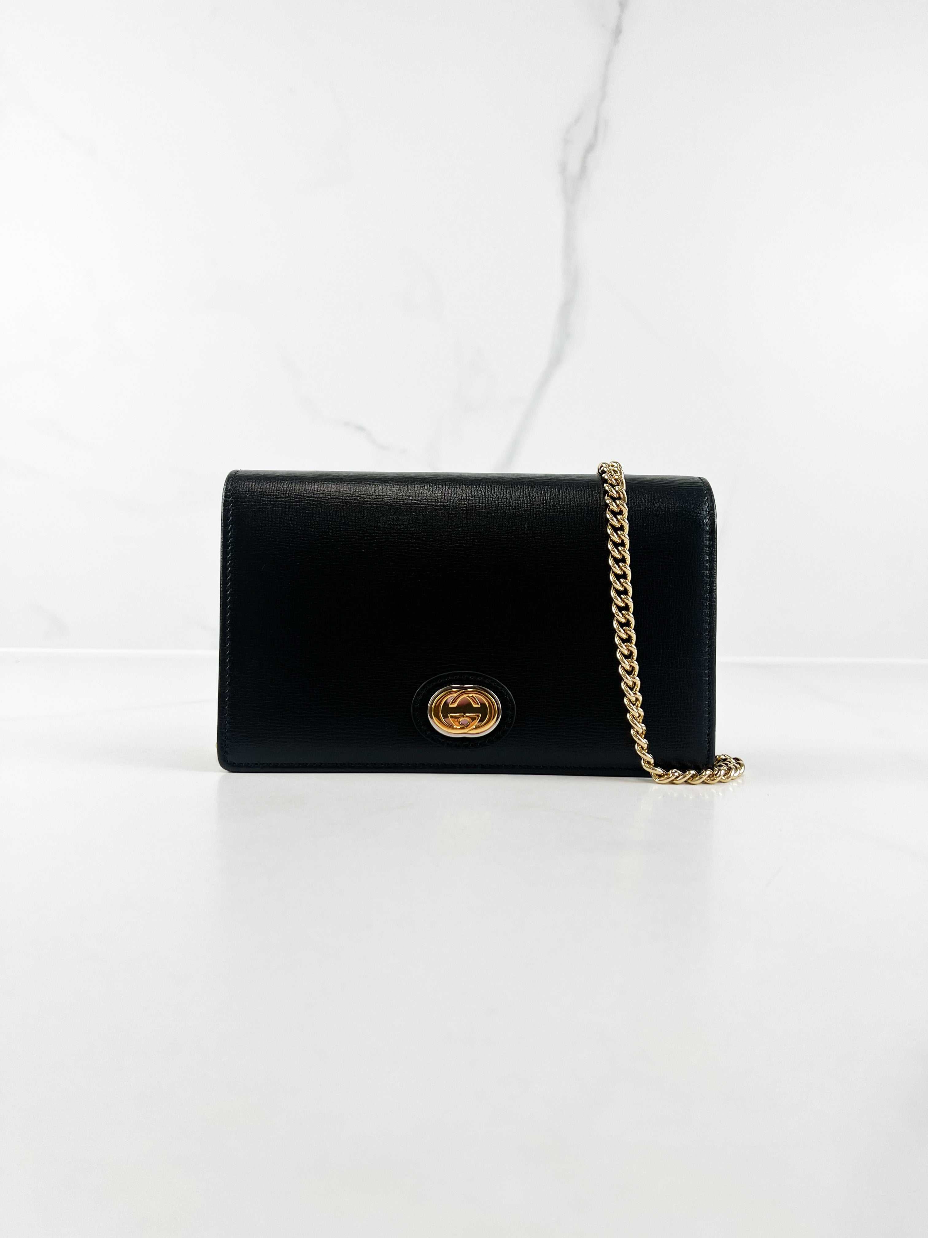 Gucci GG Marina Leather WOC