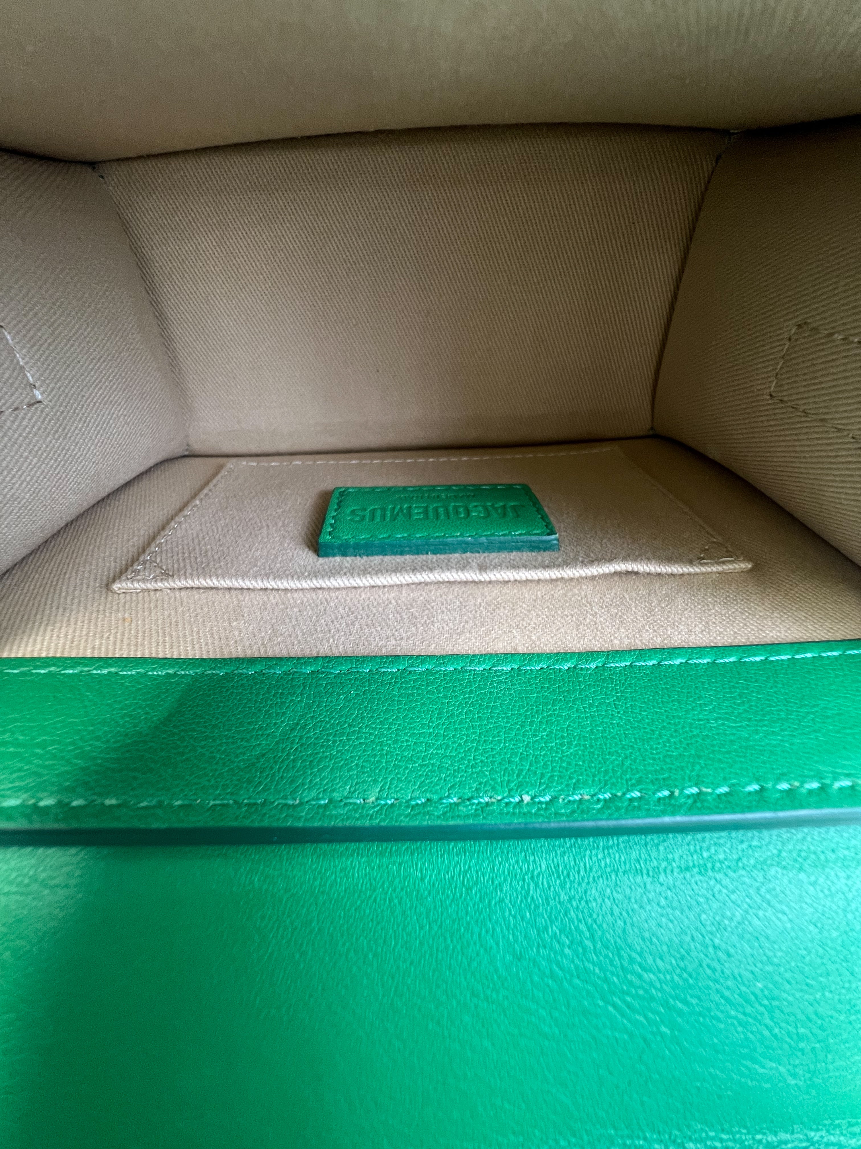 Jacquemus Green Le Chiquito Moyen