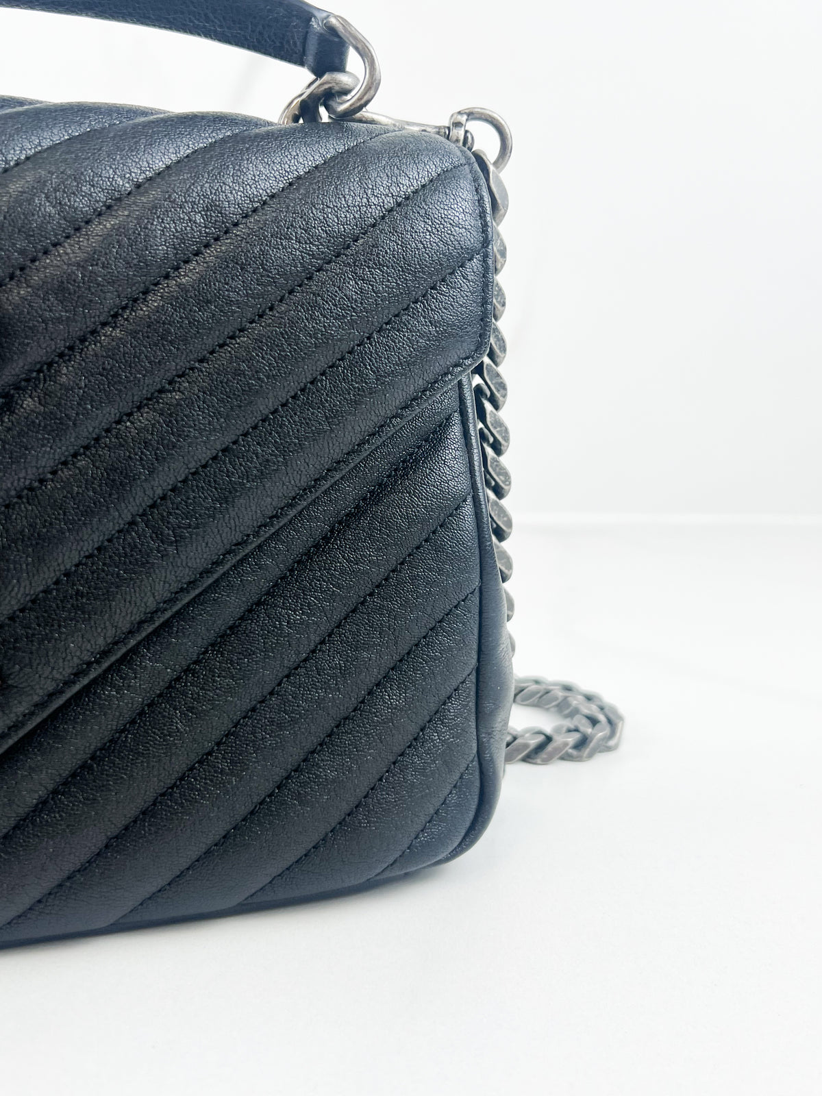 Saint Laurent Black College Bag