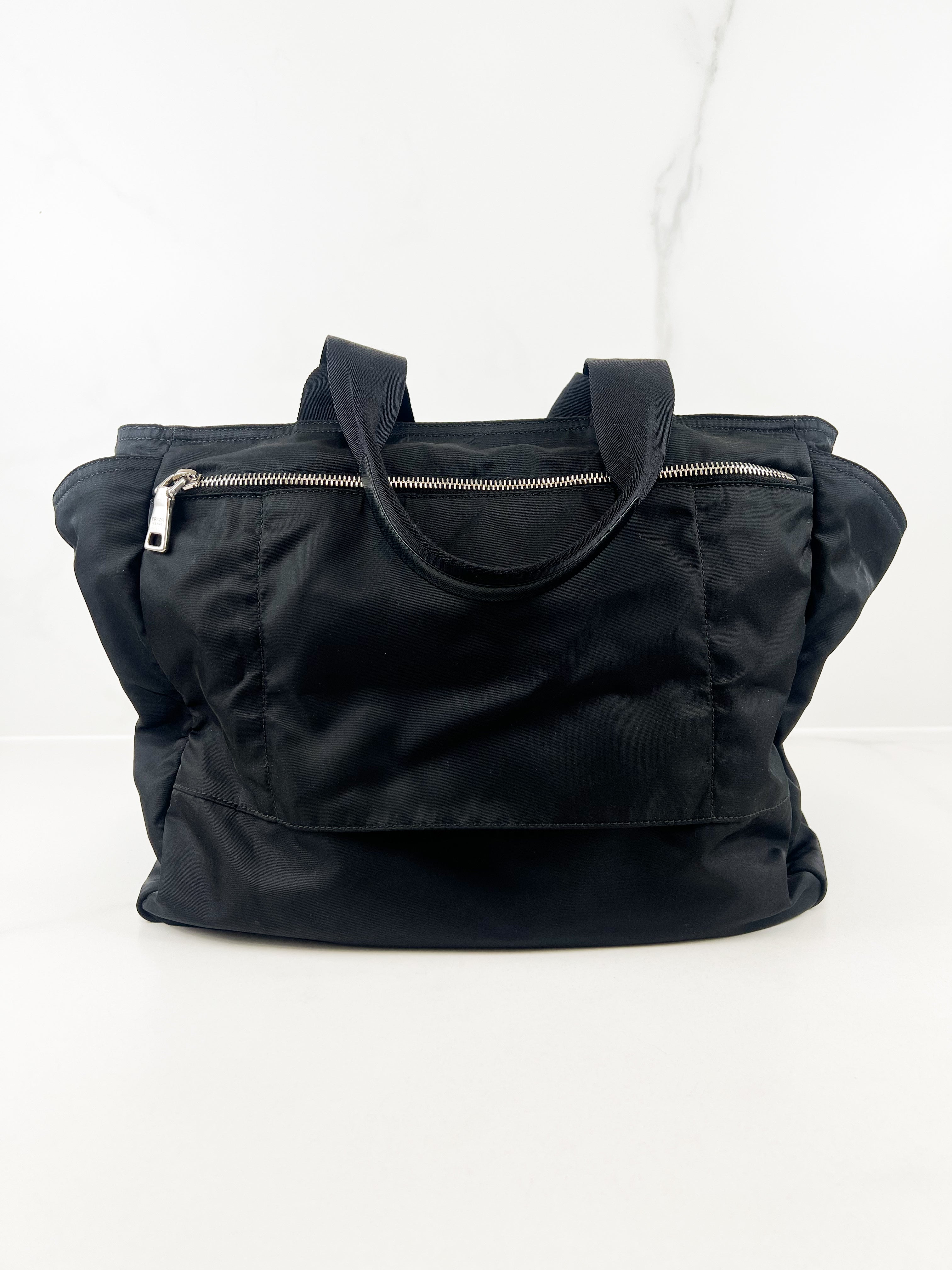 Prada Black Re-Nylon Baby Bag