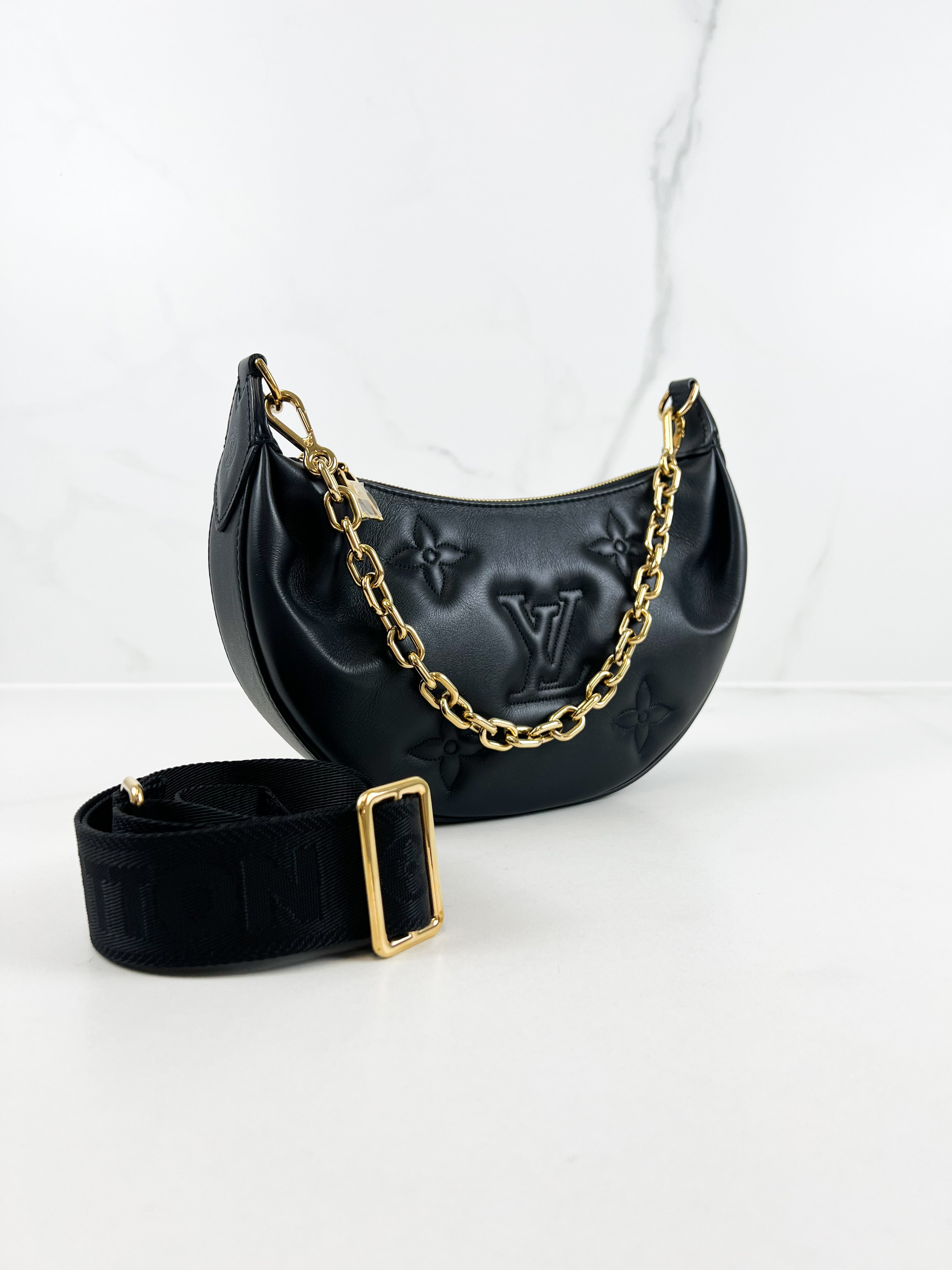 Louis Vuitton Calfskin Bubblegram Over The Moon Bag