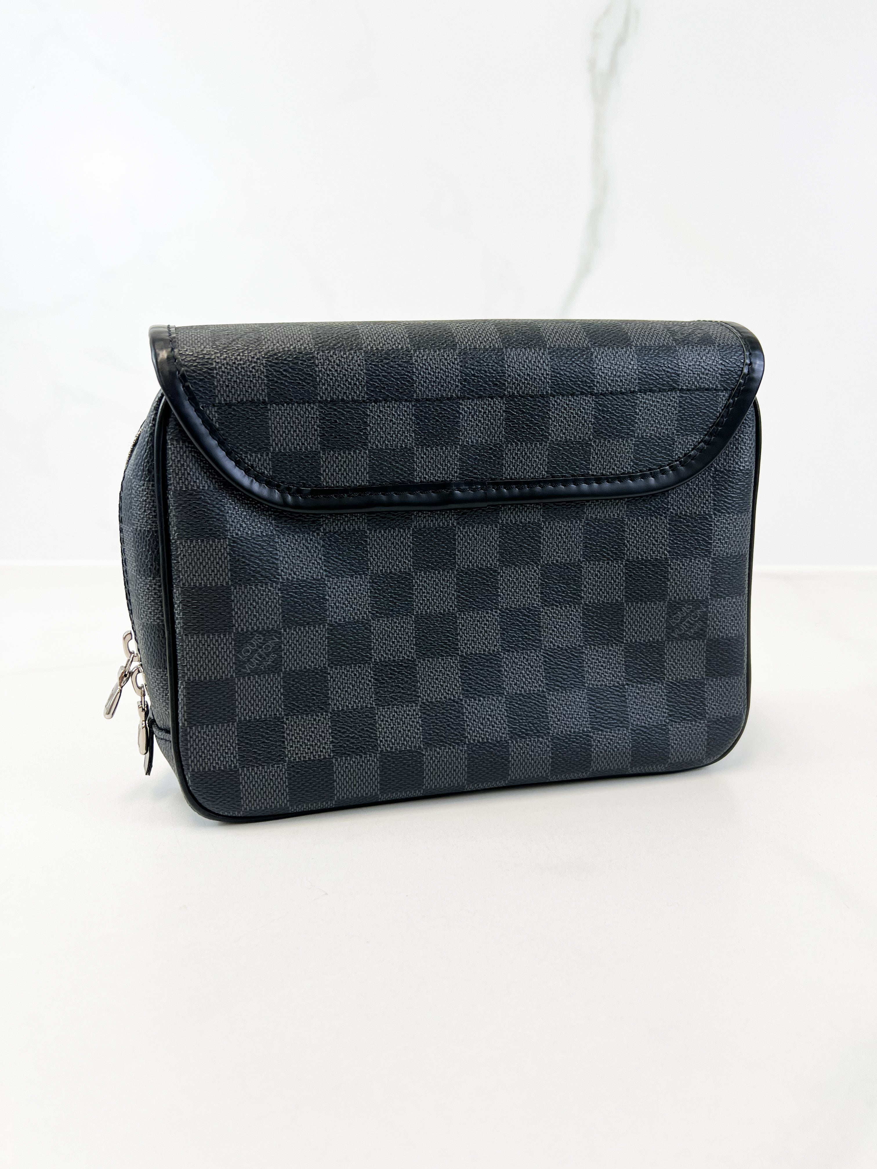 Louis Vuitton Graphite Hanging Toiletry Pouch