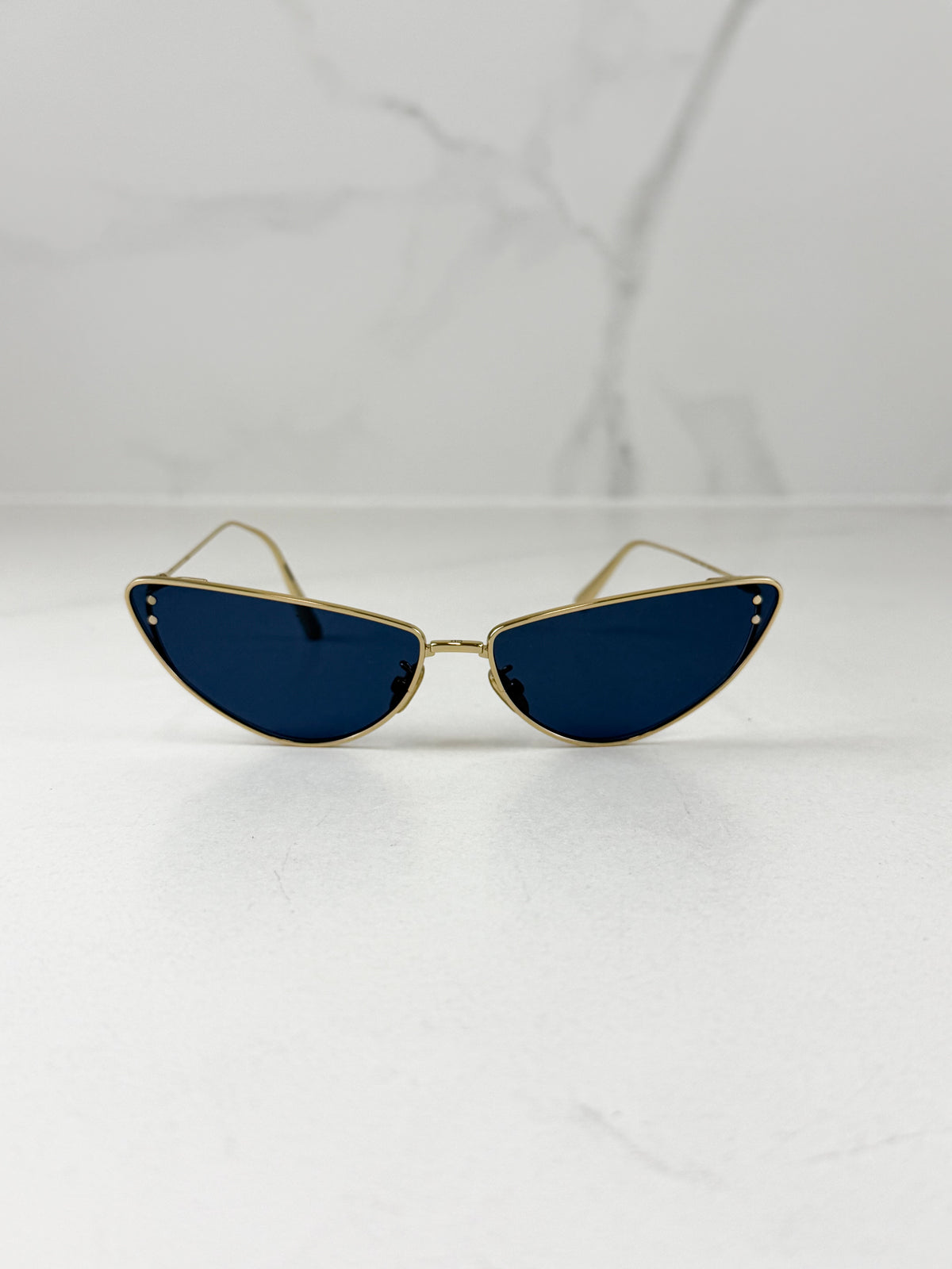 Christian Dior Gold Cat Eye Miss Dior Sunglasses