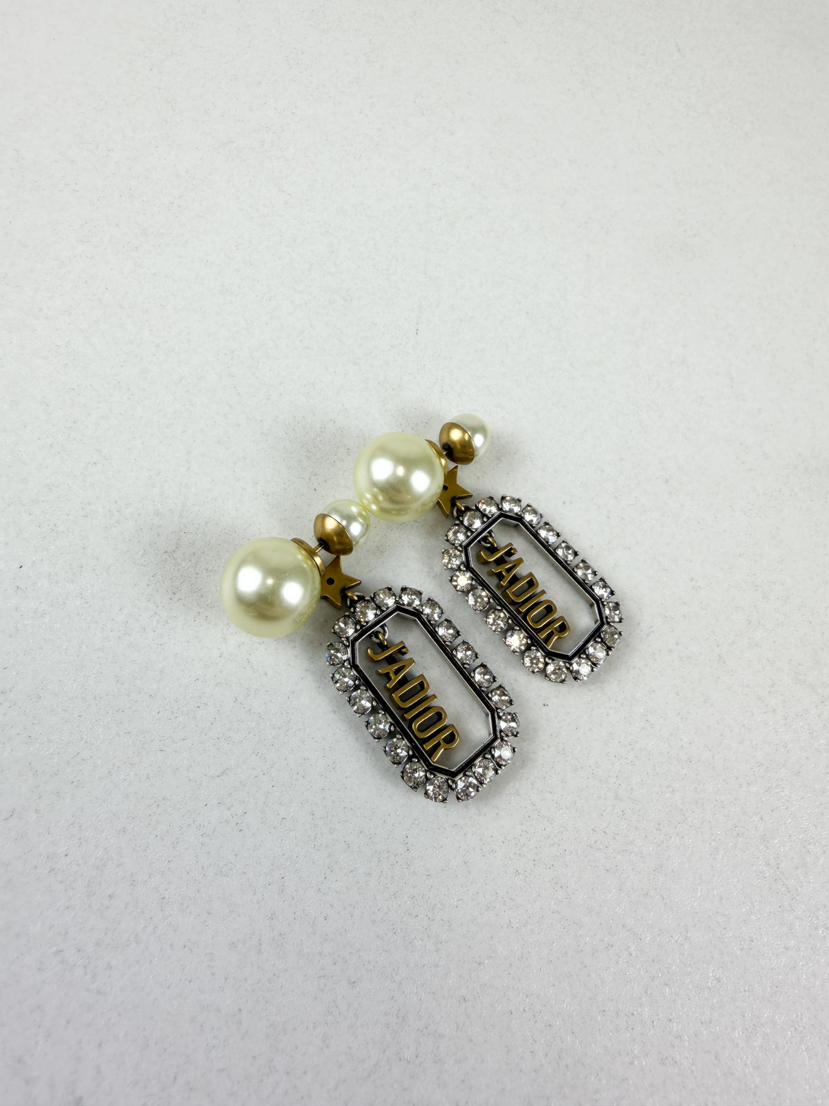 Christian Dior J'adior Diamonte Earrings