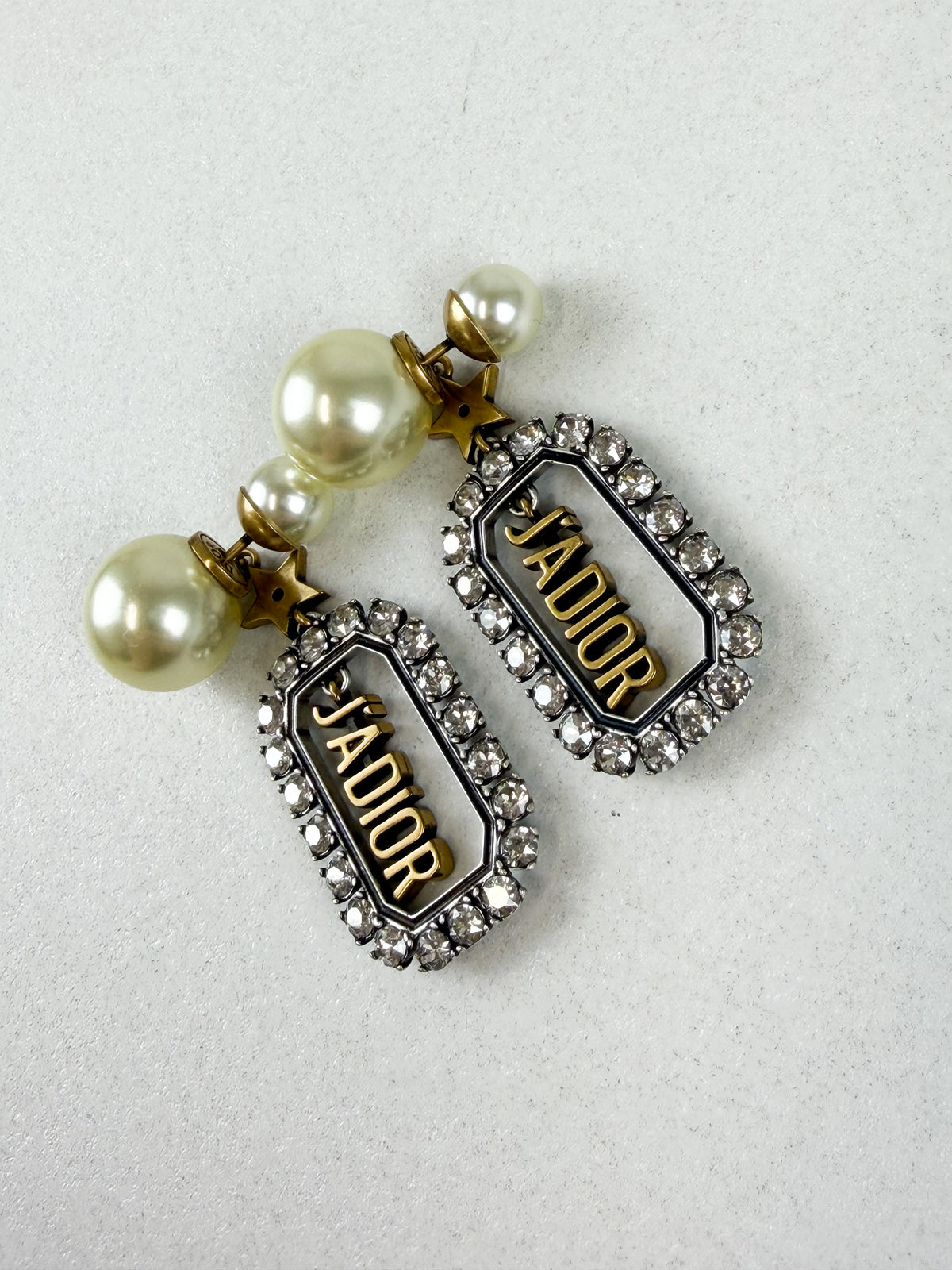Christian Dior J'adior Diamonte Earrings