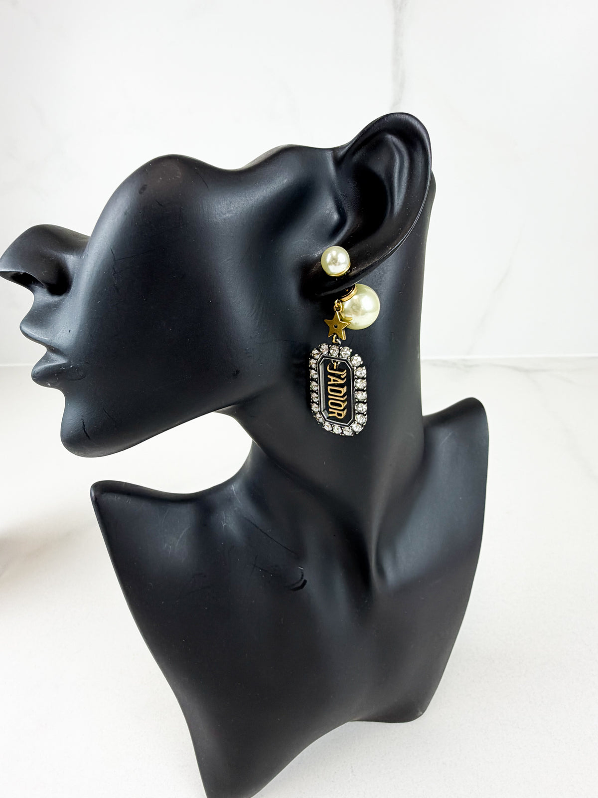 Christian Dior J'adior Diamonte Earrings