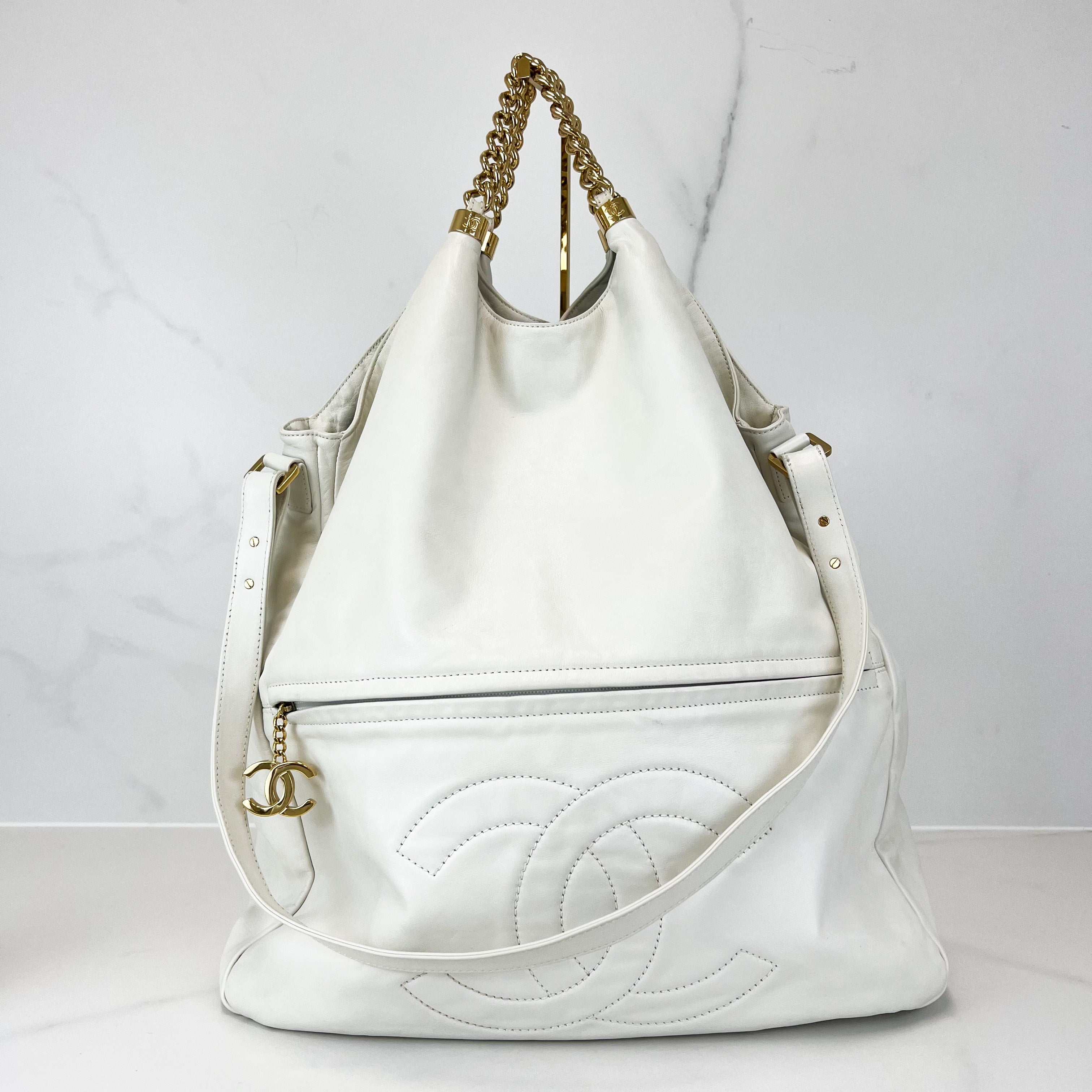 Chanel CC Logo Boho Bag