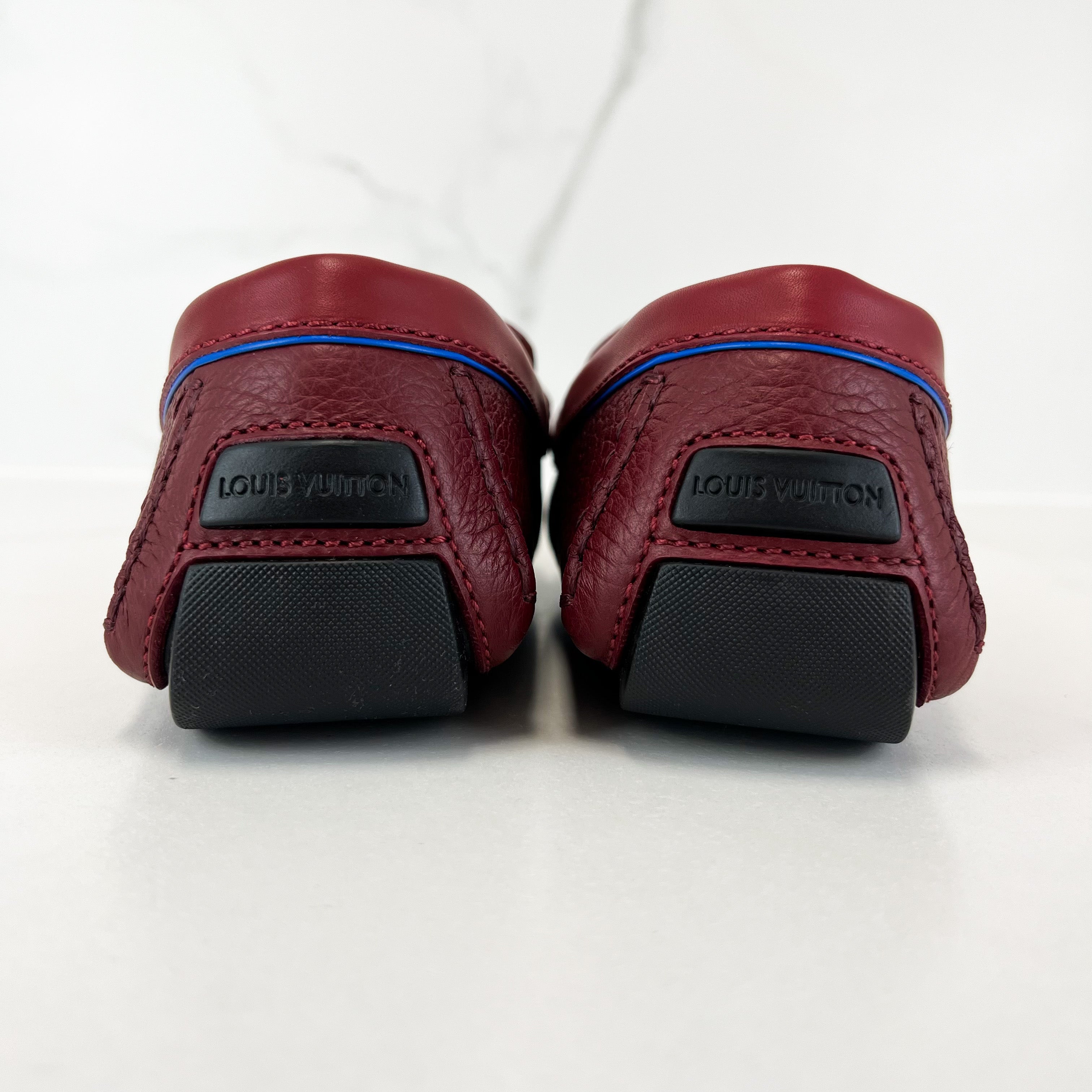 Louis Vuitton Men's Monte Carlo Moccasin Red Loafers