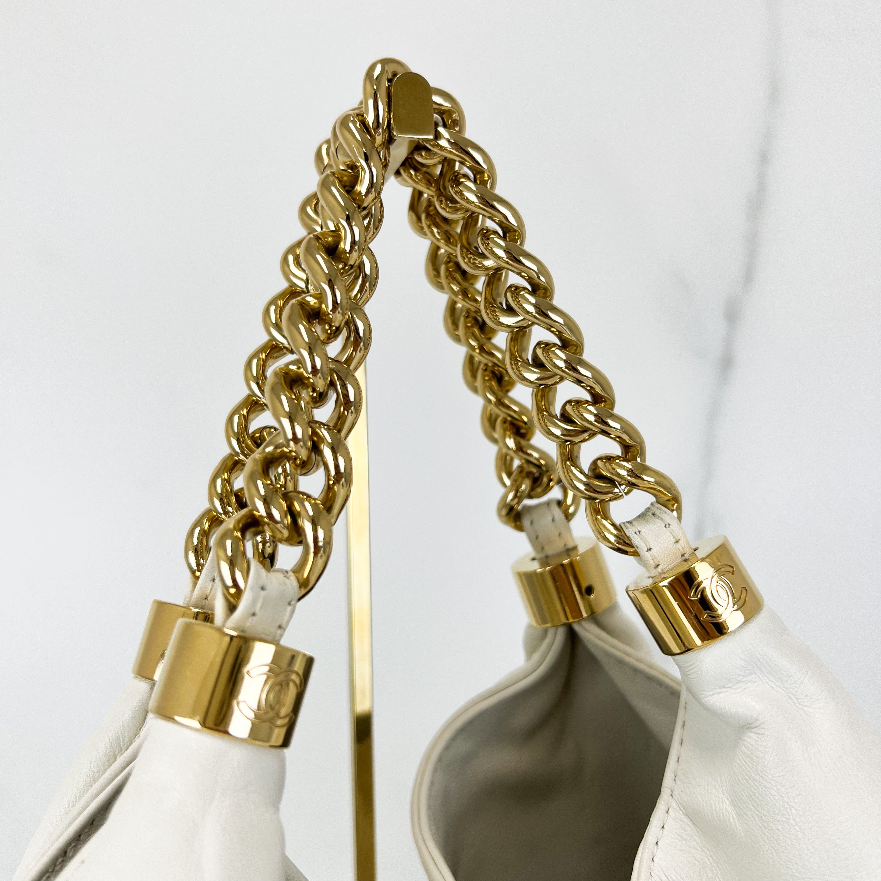 Chanel CC Logo Boho Bag