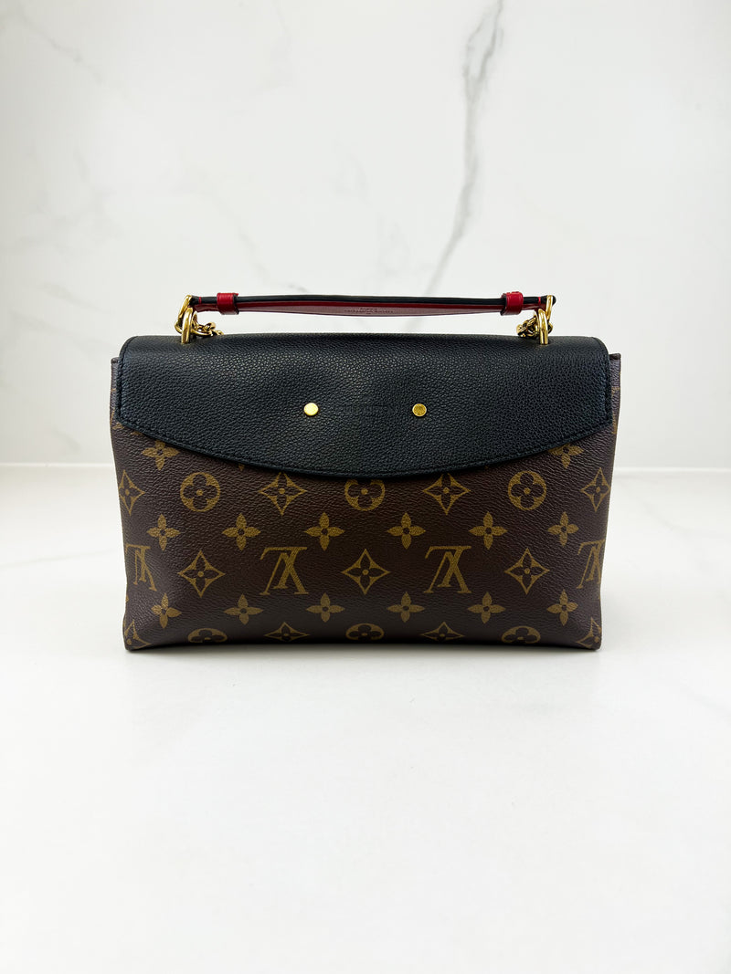 Louis Vuitton Saint Placide Monogram Leather Shoulder Bag