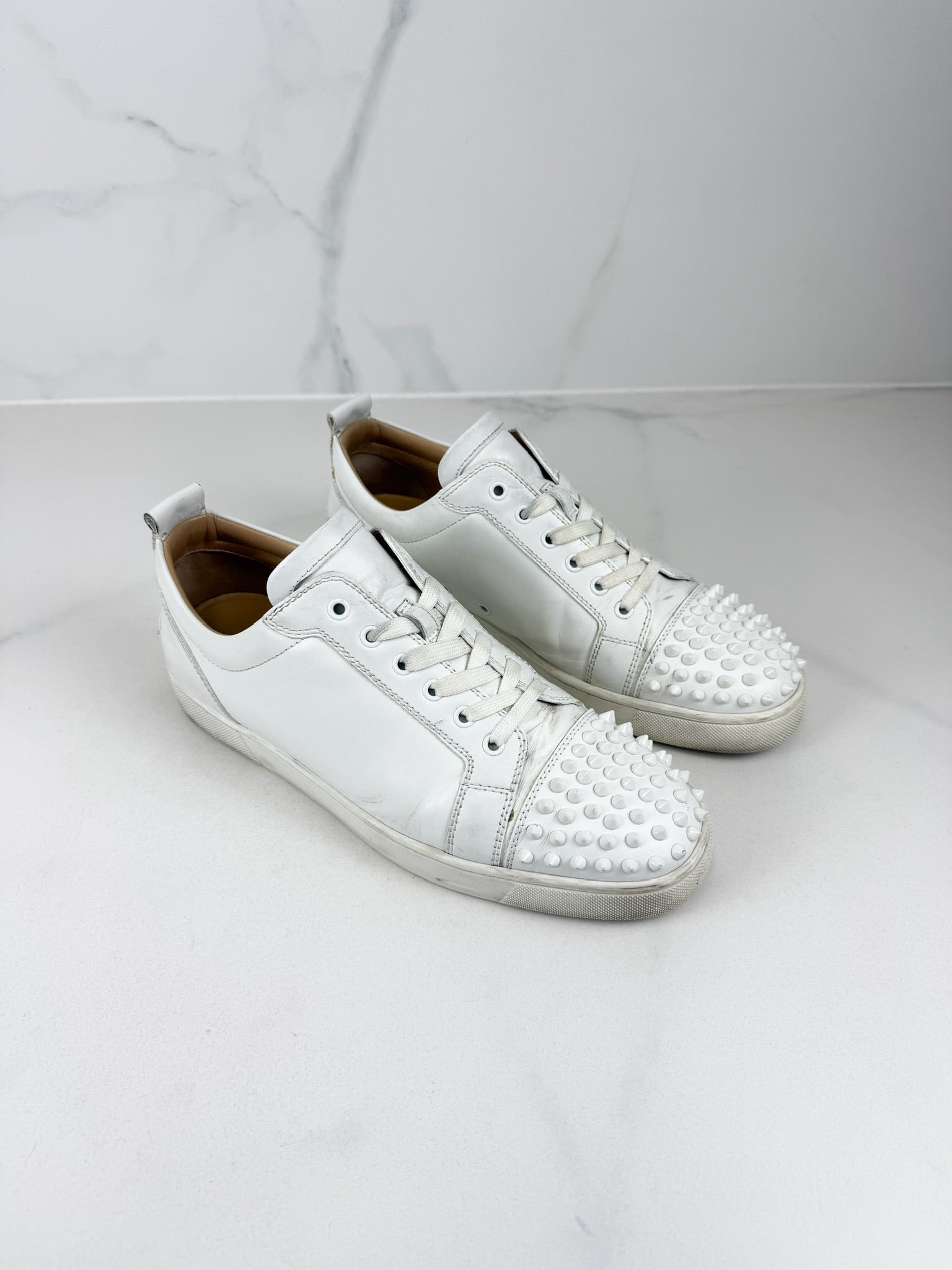 Christian Louboutin Louis Junior Spikes Flat Calf Size 44