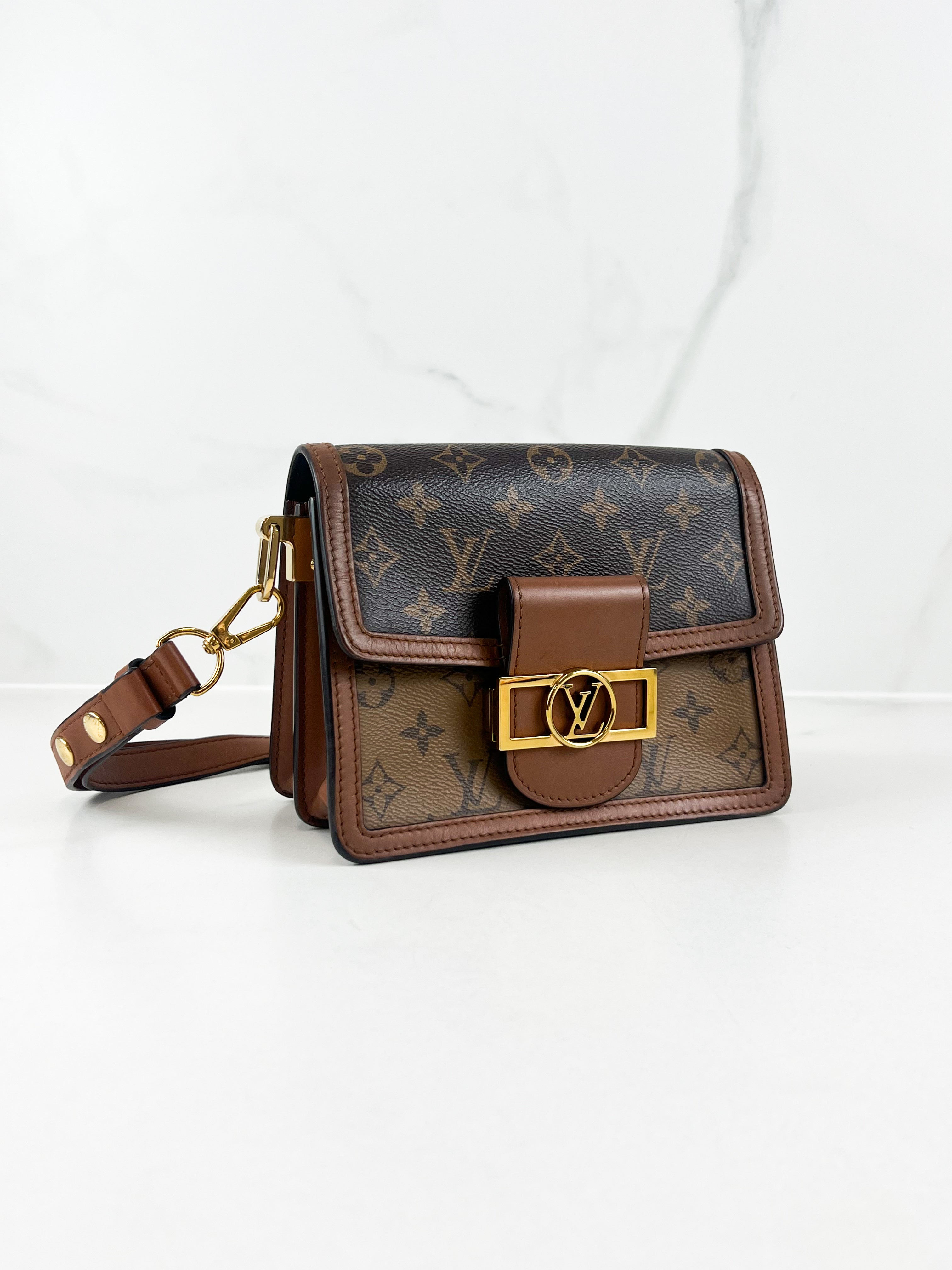 Louis Vuitton Dauphine Reverse Monogram Mini Crossbody Bag