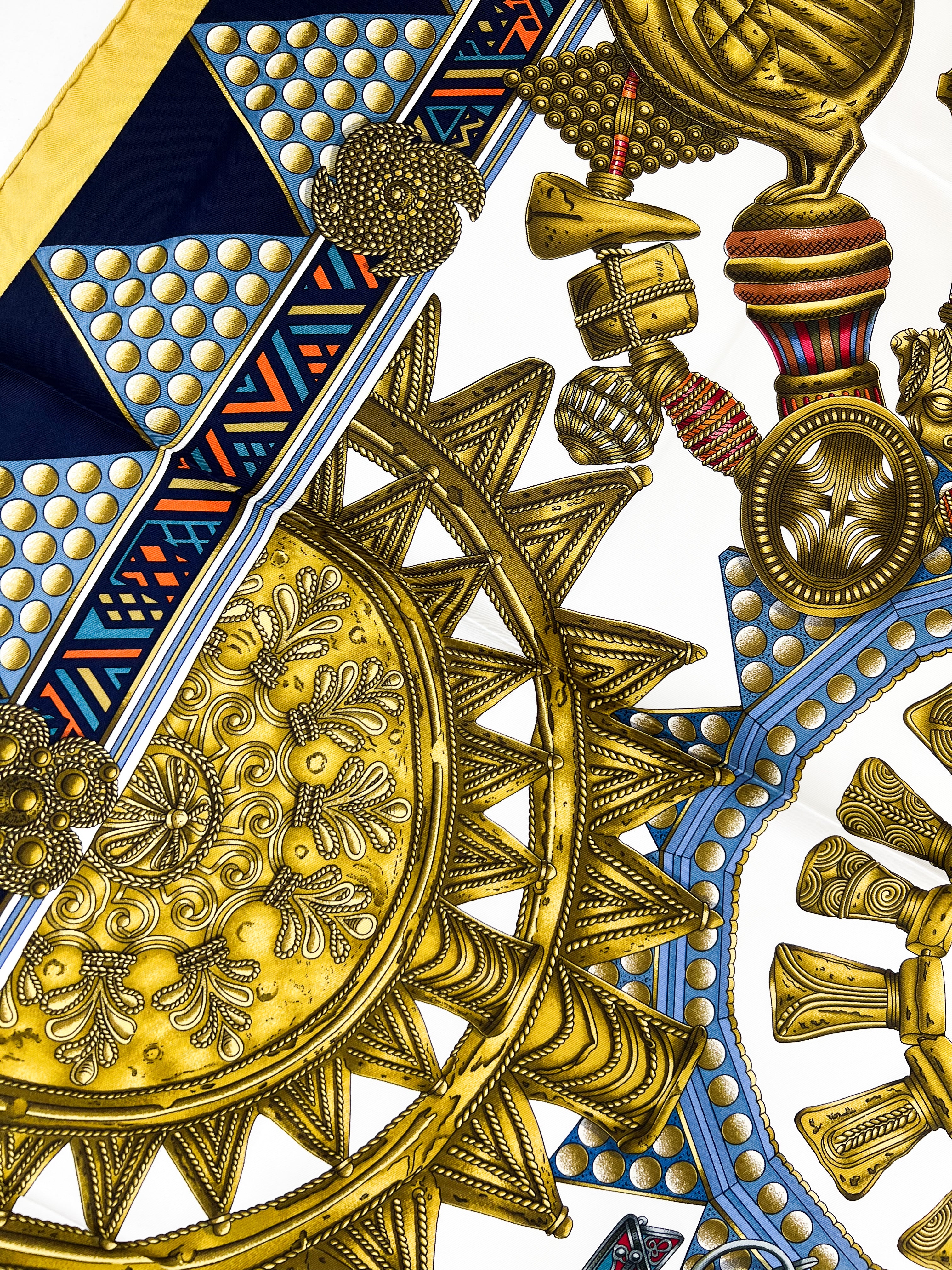 Hermes Silk Scarf