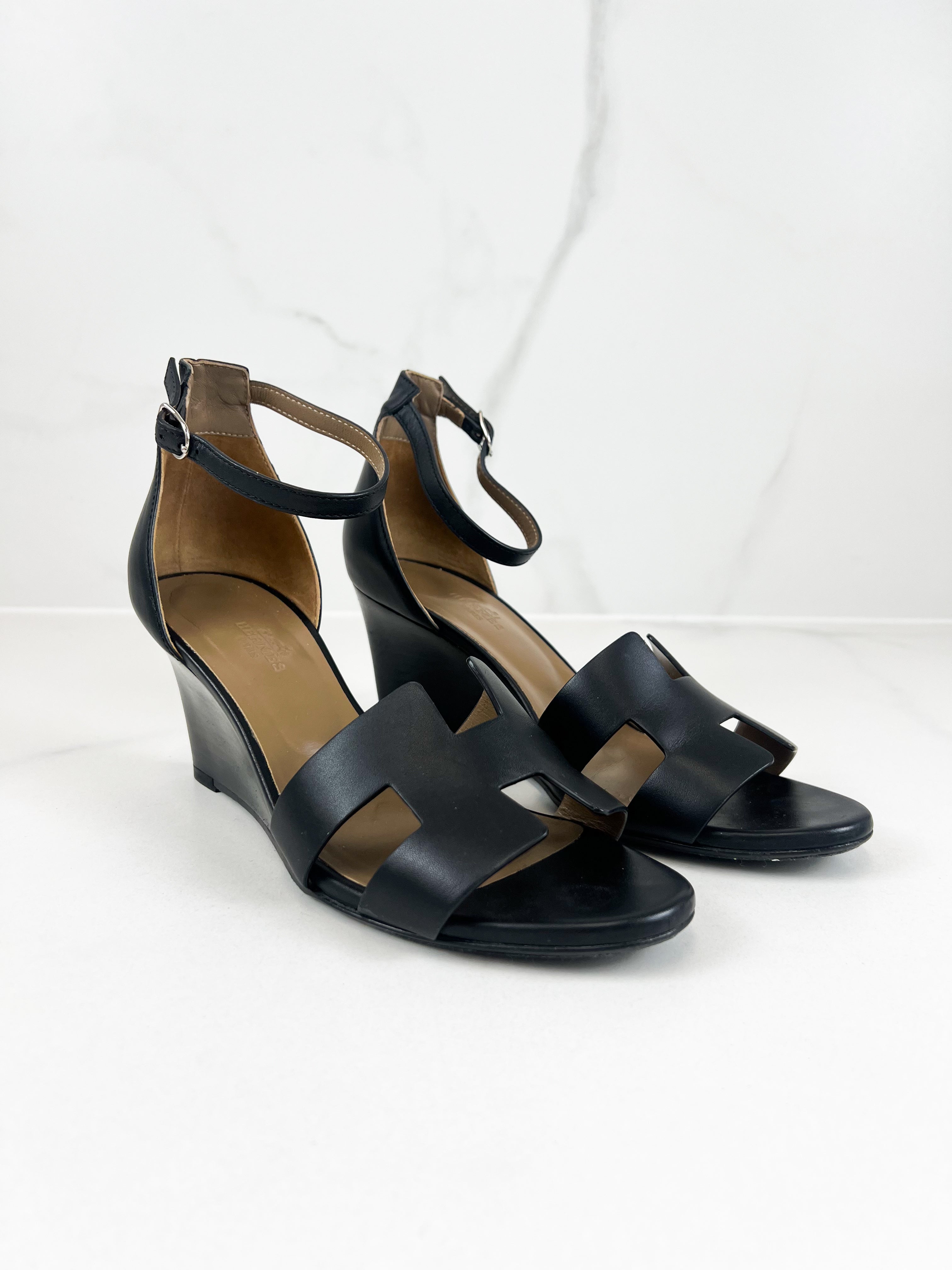 Hermes Legend Sandals Size 38.5