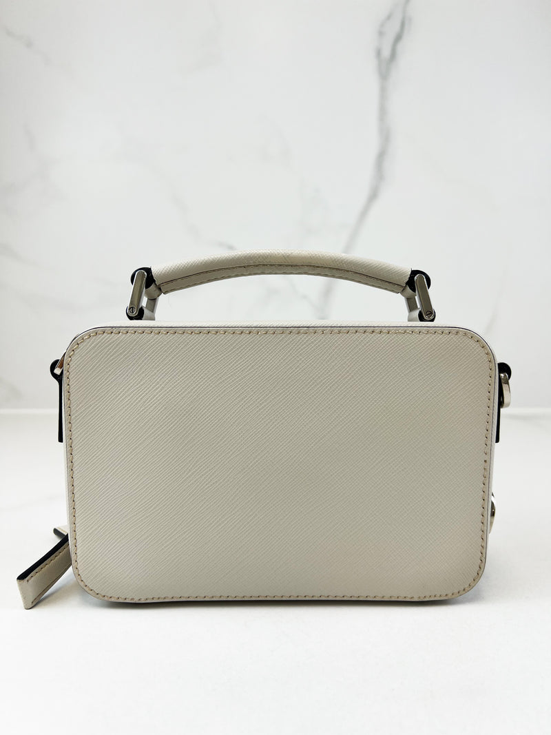 Prada Small Brique Saffiano Leather Bag