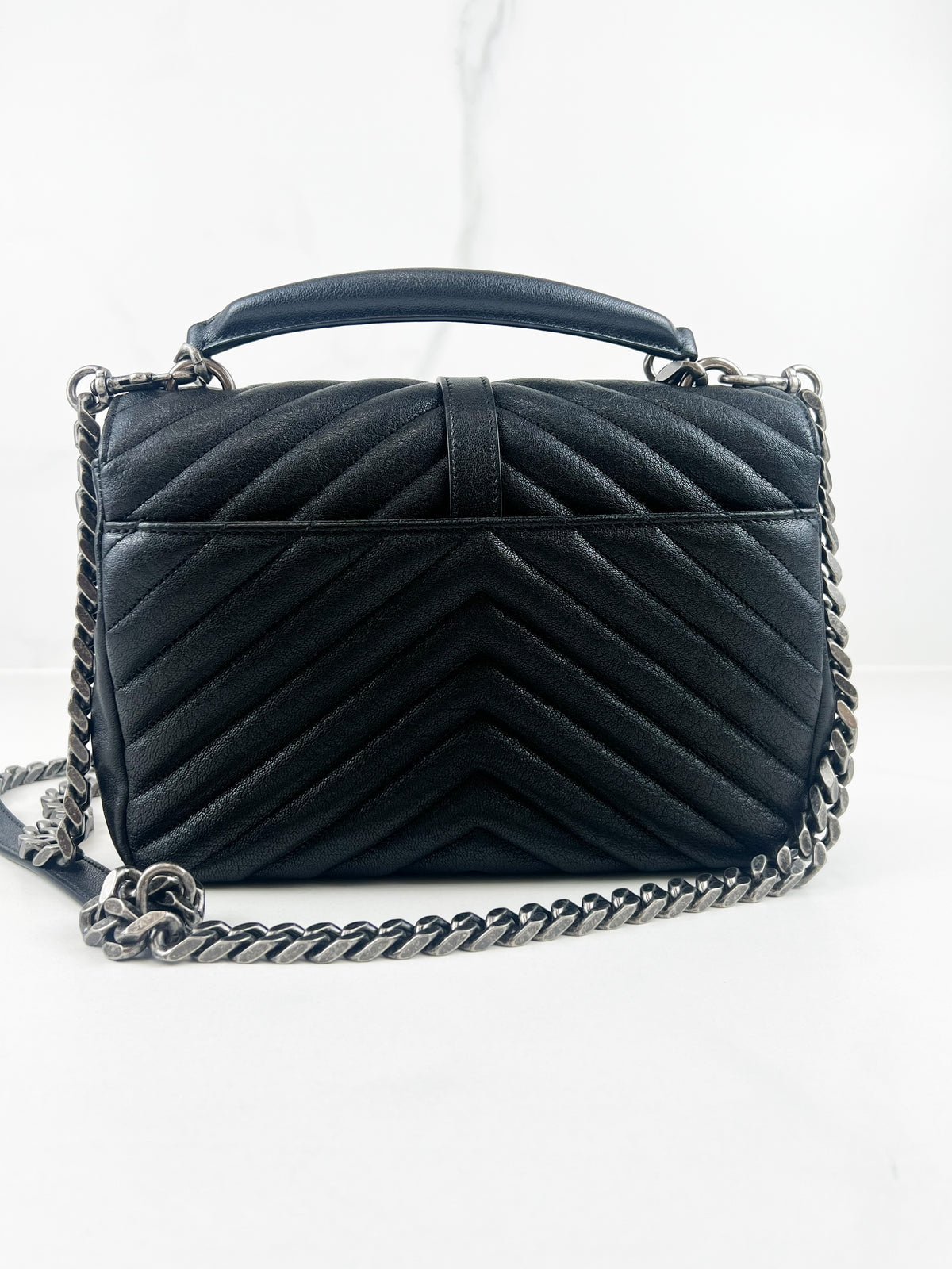 Saint Laurent Black College Bag