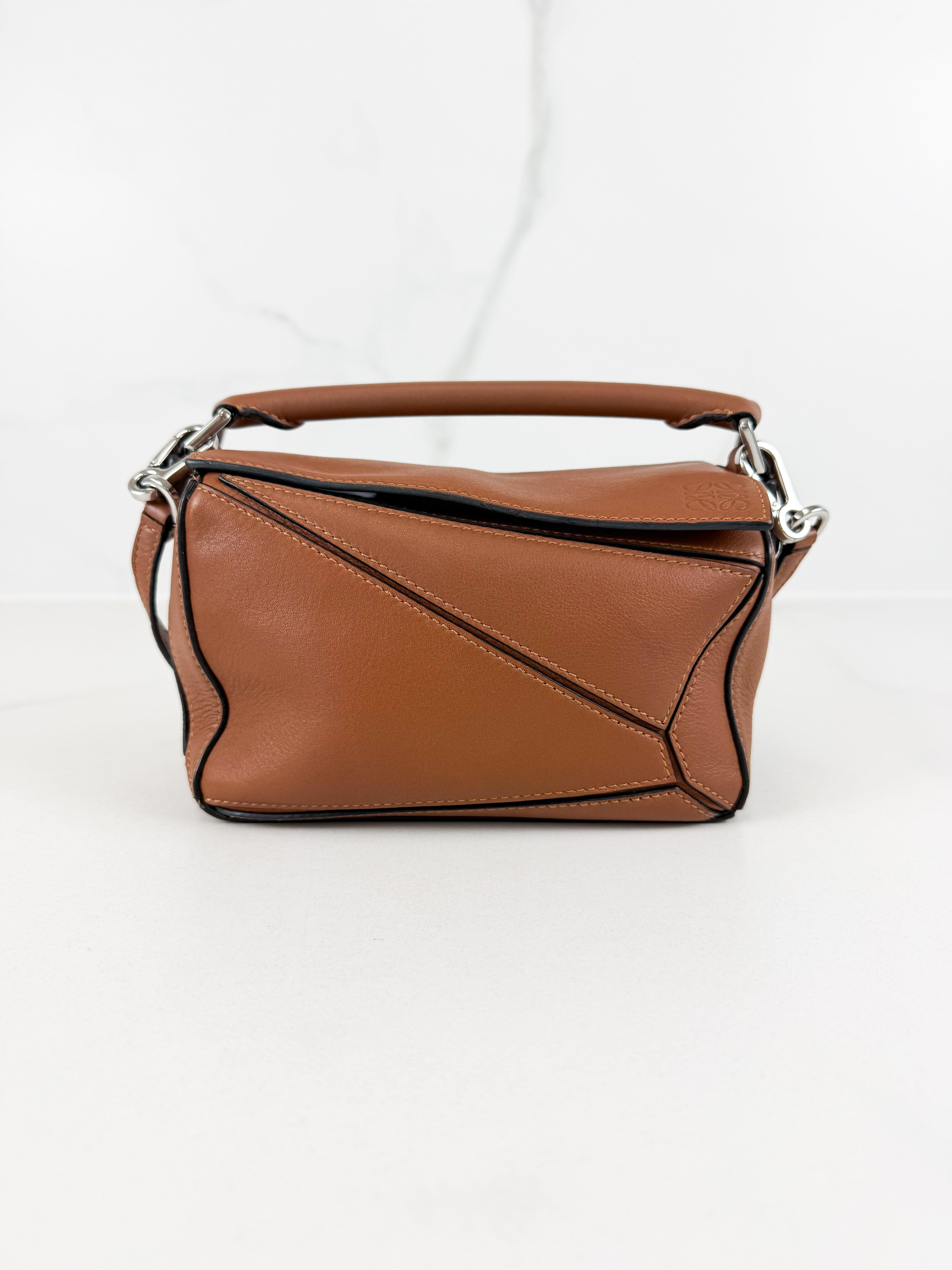 Loewe Puzzle Mini Leather Shoulder Bag