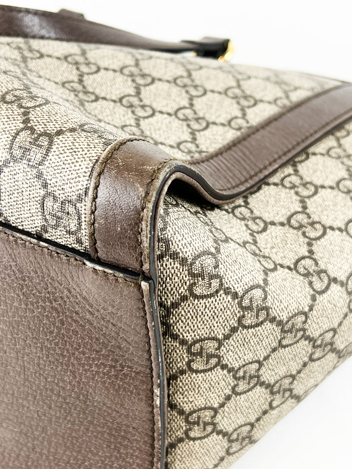 Gucci Medium GG Supreme Ophidia Tote Bag