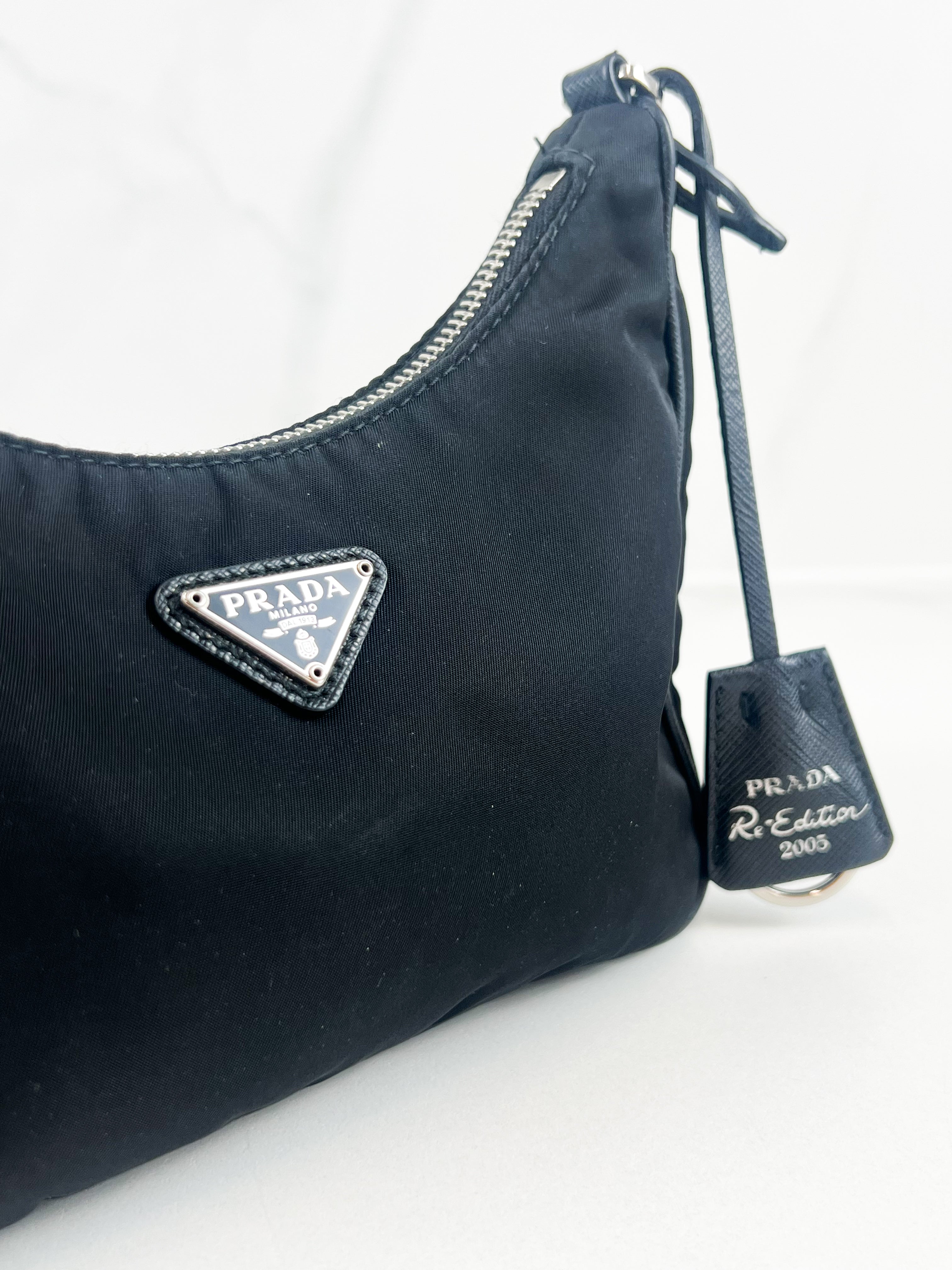 Prada Nylon Re-Edition 2005 in Black