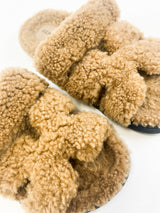 Hermes Chypre Shearling Sandals Size 37