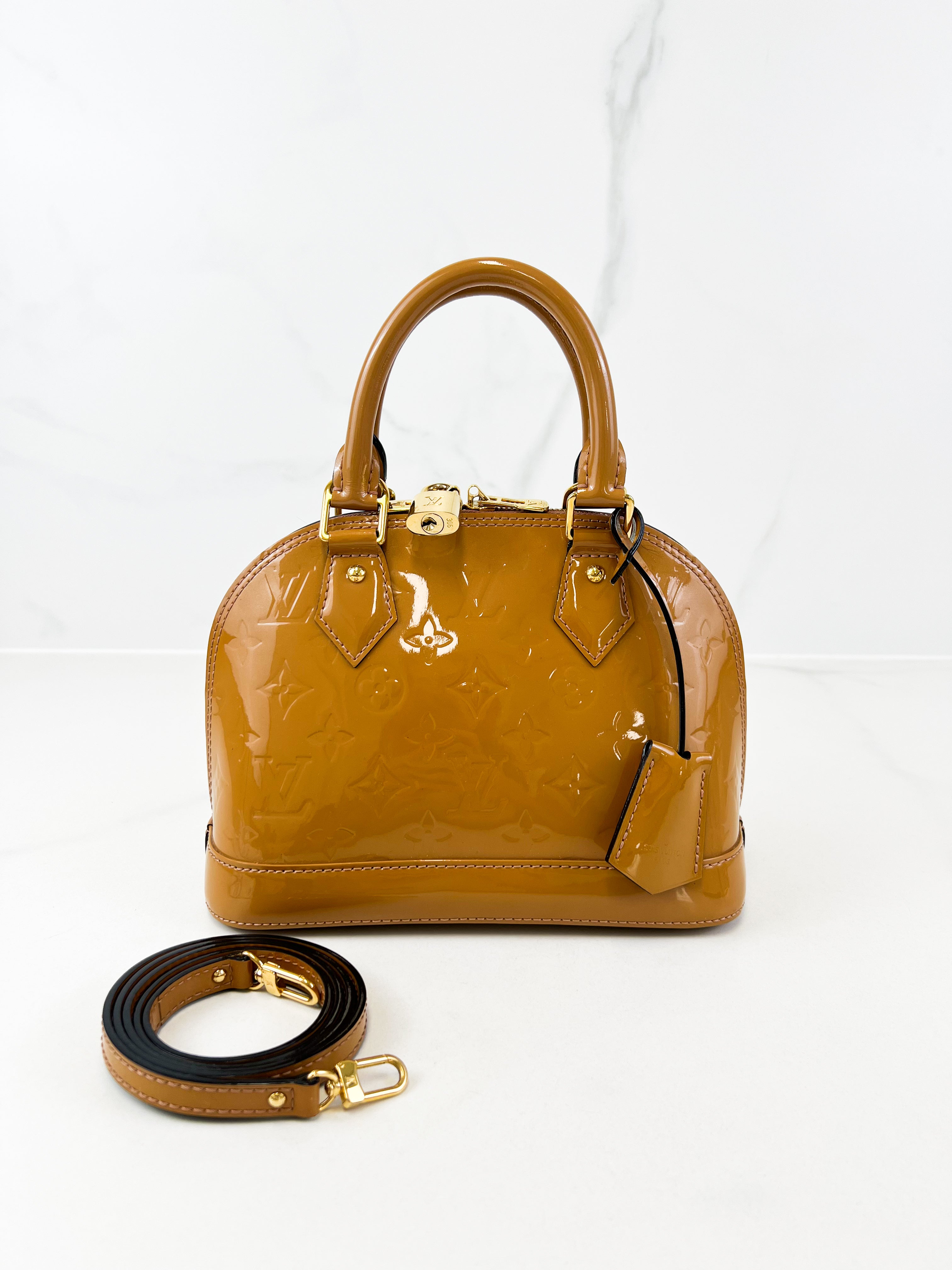 Louis Vuitton Alma BB in Vernis Leather