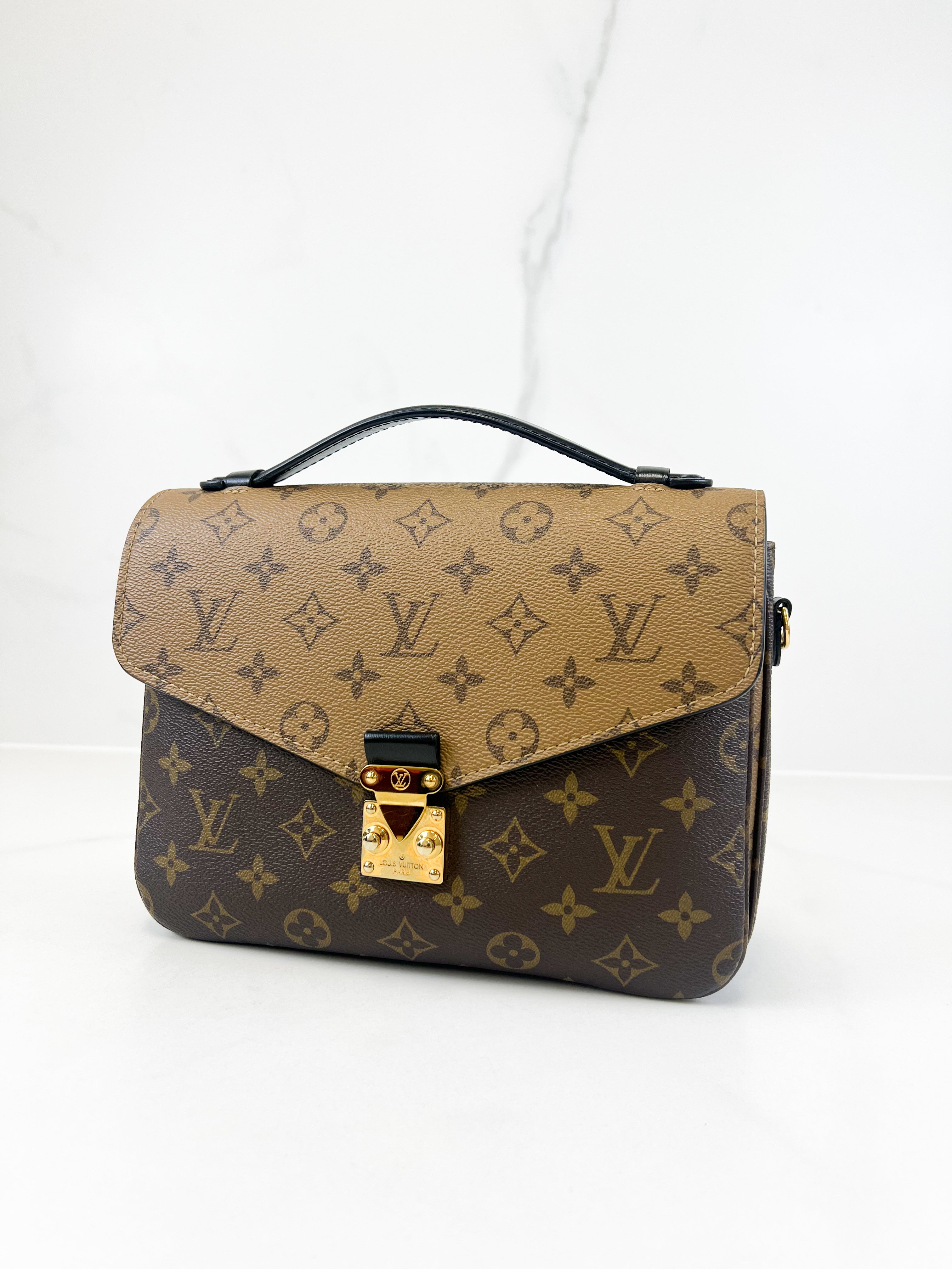 Louis Vuitton Monogram Reverse Pochette Metis