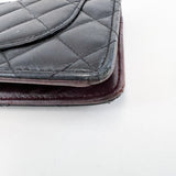 Chanel Lambskin Black CC Bi-Fold Wallet