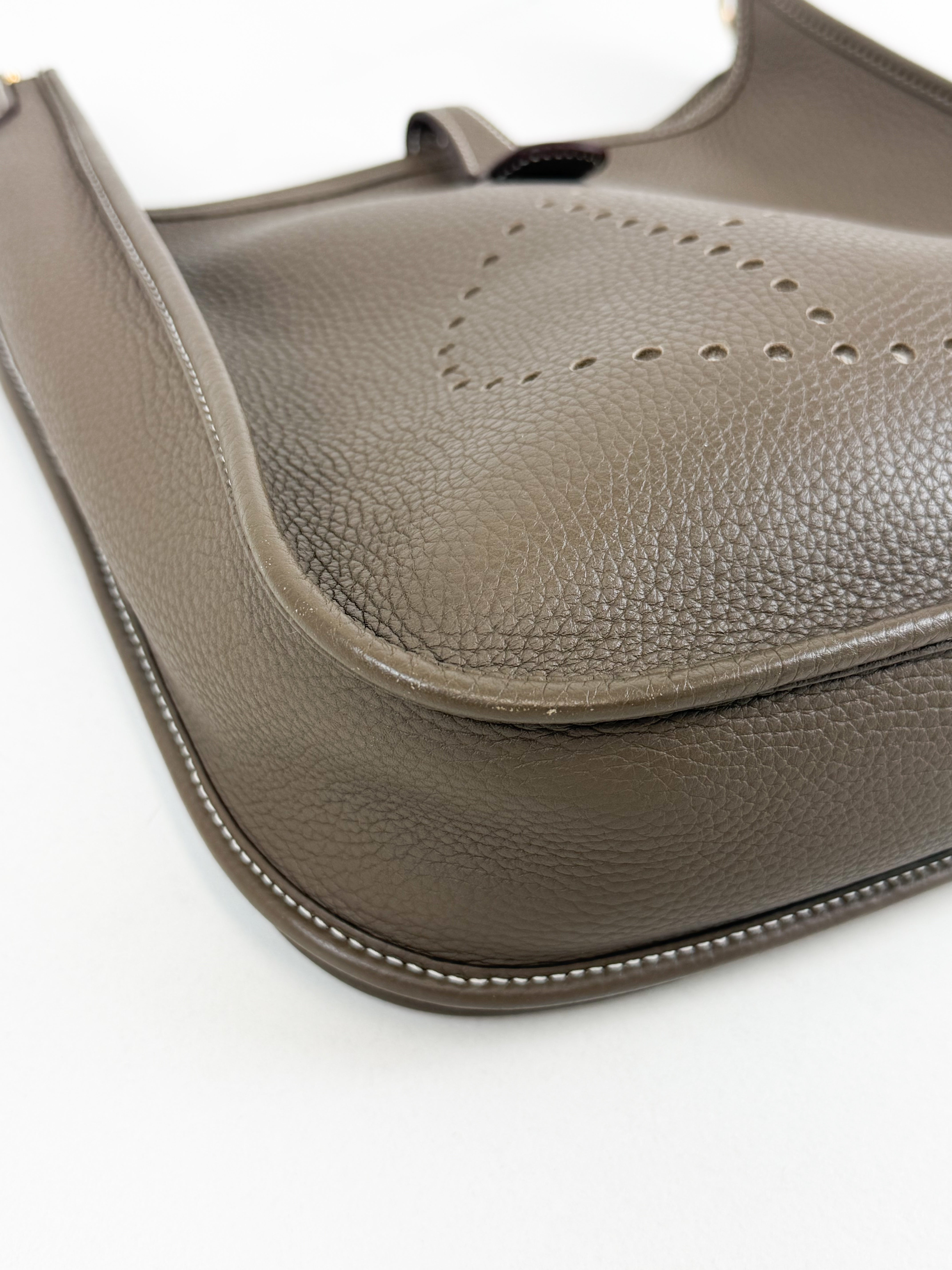 Hermes Evelyne GM in Etaupe