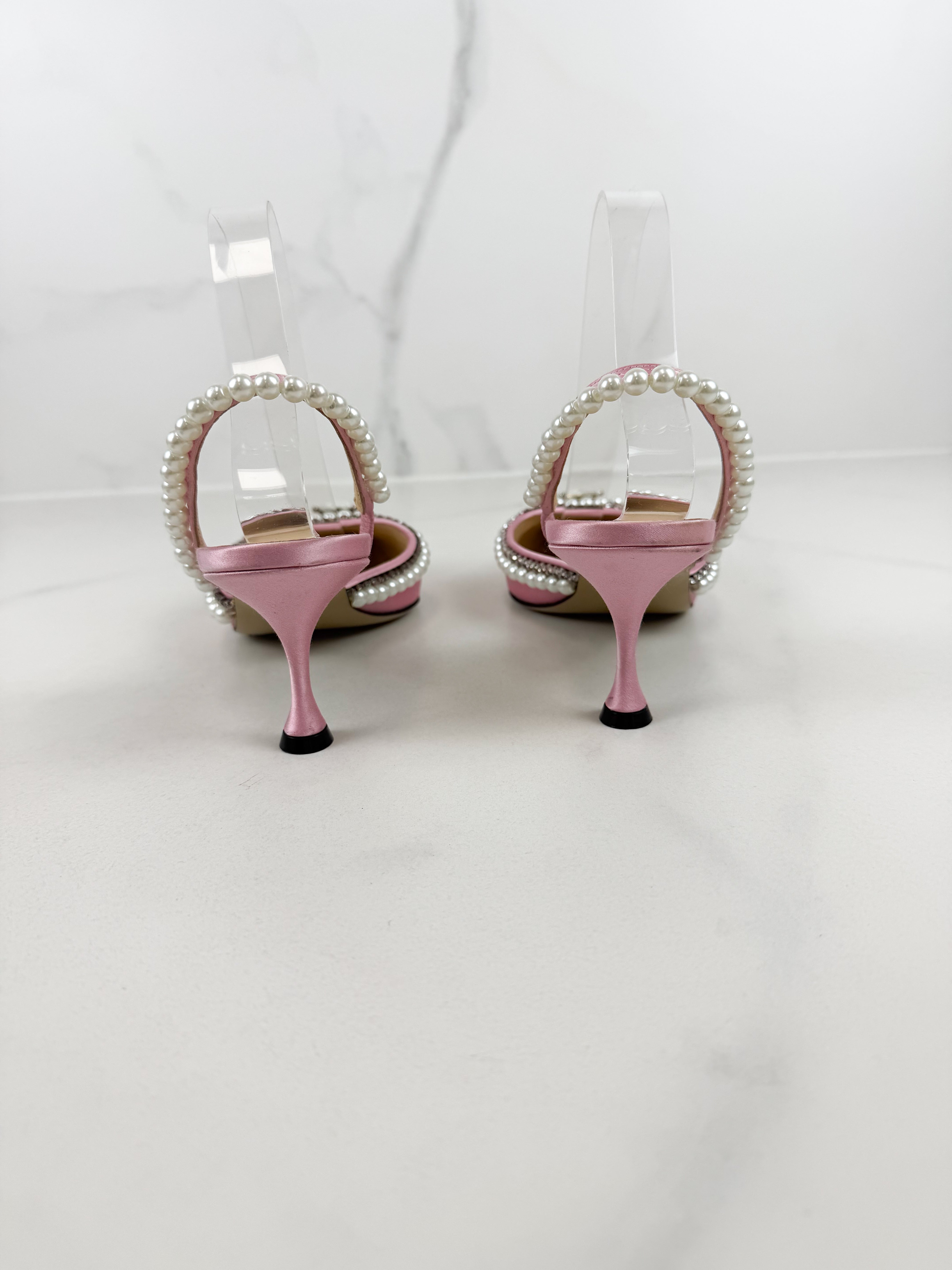 Mach & Mach Diamond & Pearls Kitten Heel Size 41