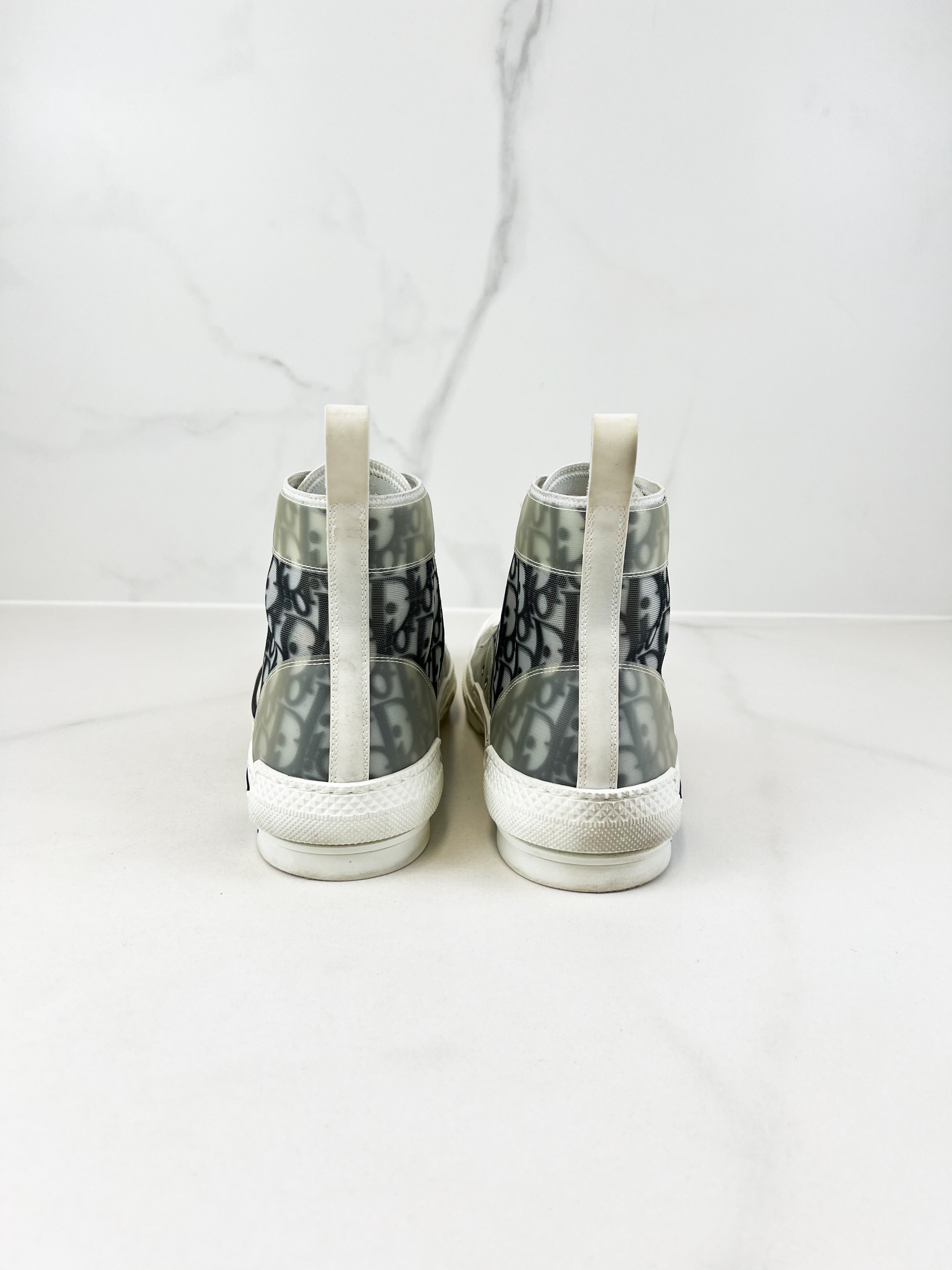 Christian Dior Mens B23 High-Top Sneaker Size 45