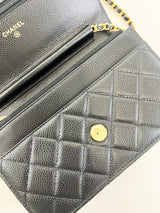 Chanel Wallet on Chain Caviar with GHW