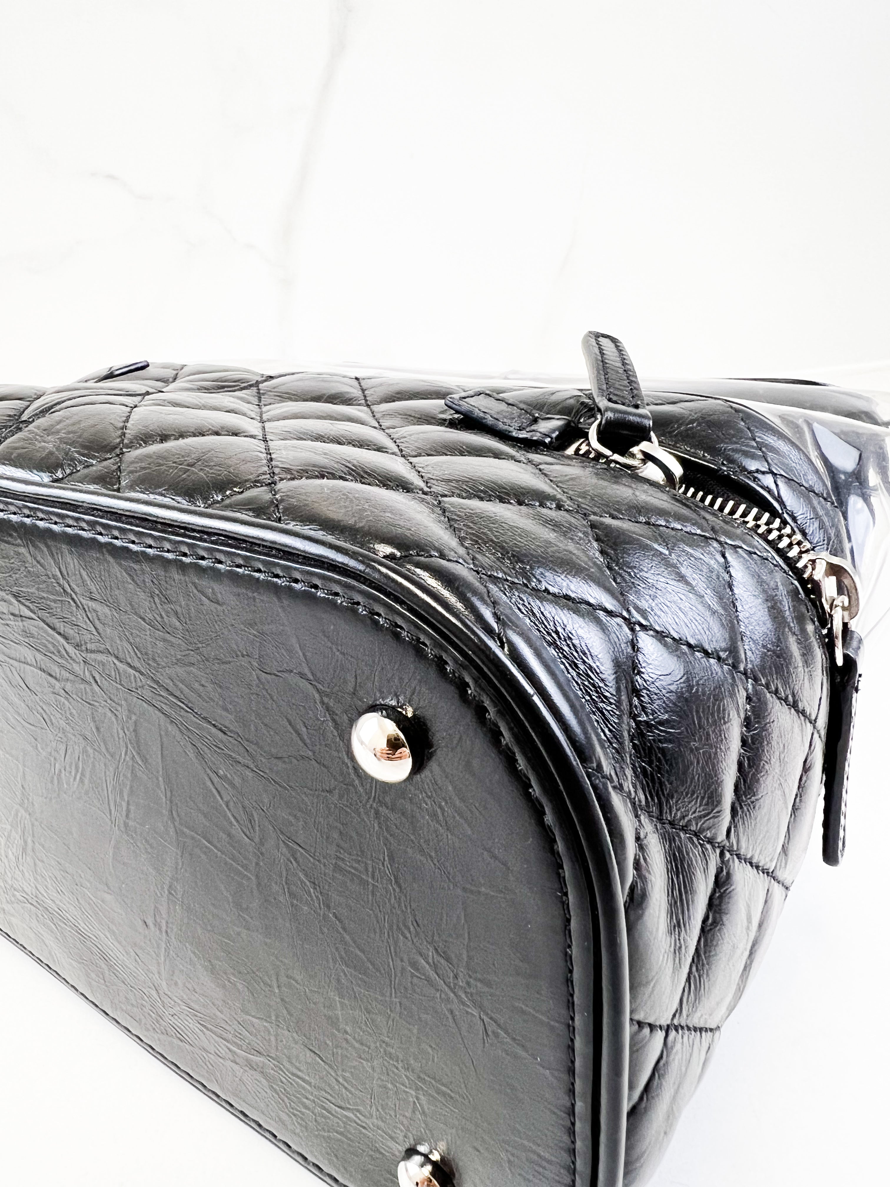 Chanel Transparent Shoulder Bag PVC/Leather