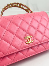 Chanel 22S Pink Caviar WOC