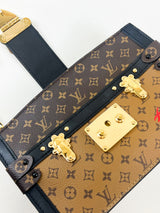 Louis Vuitton Monogram Canvas Trunk Clutch Bag
