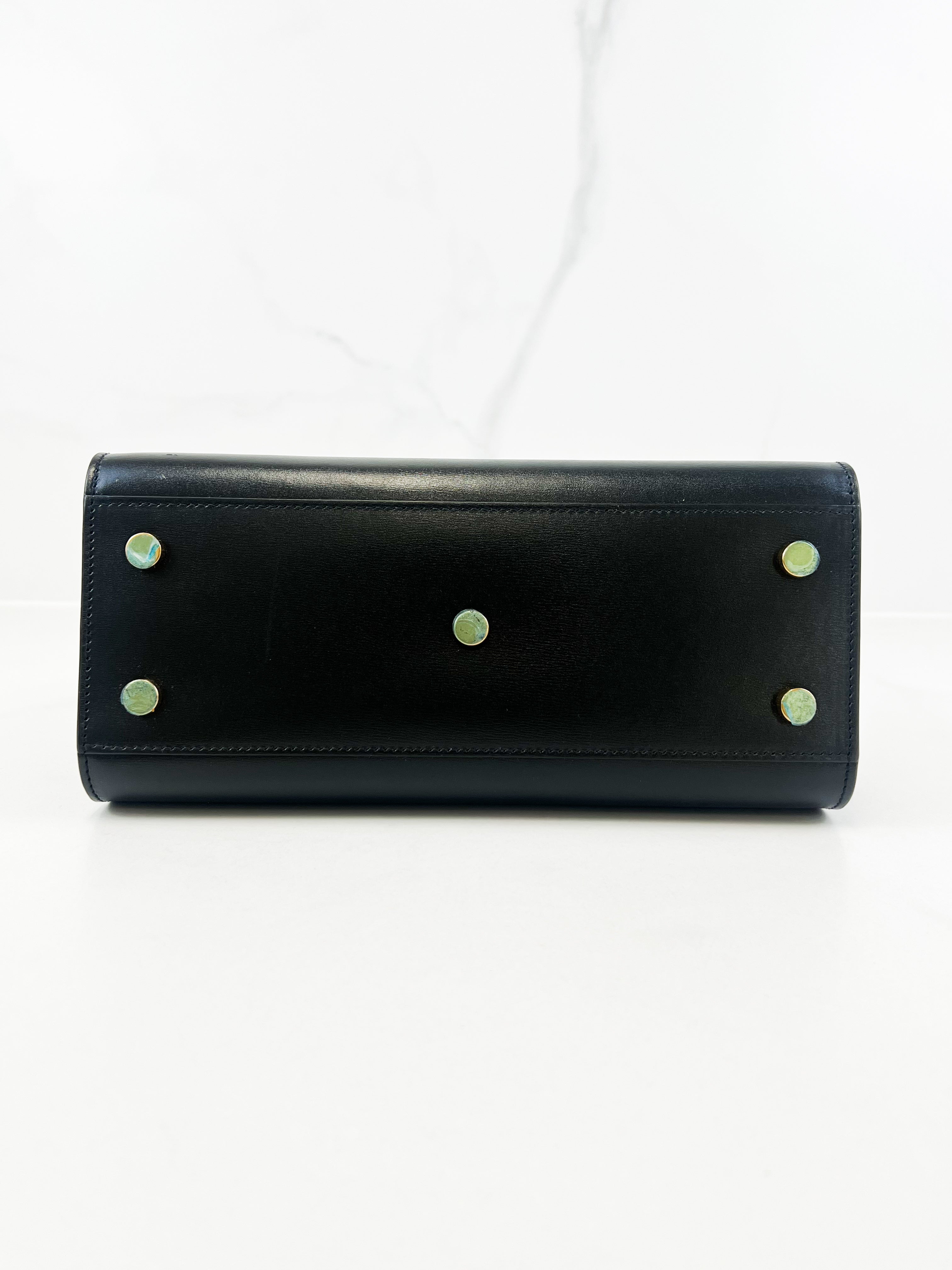 Saint Laurent Baby Classic Black Sac De Jour