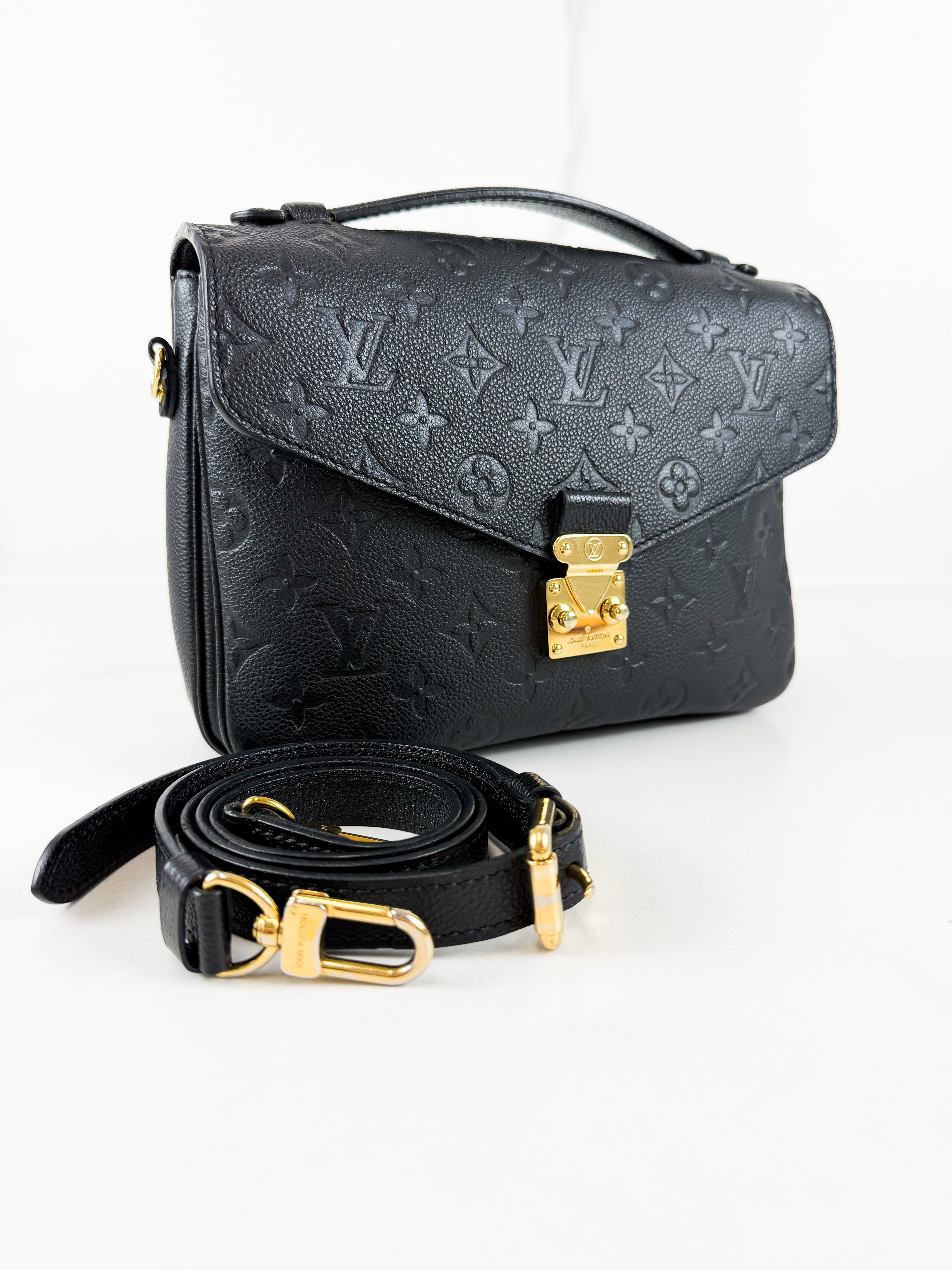 Louis Vuitton Empreinte Black Pochette Metis
