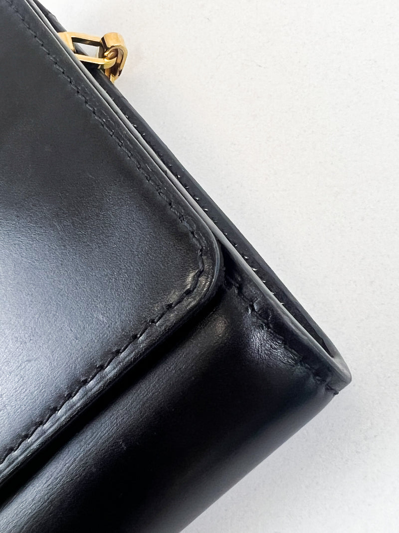 Louis Vuitton Black St Louise Chain Bag