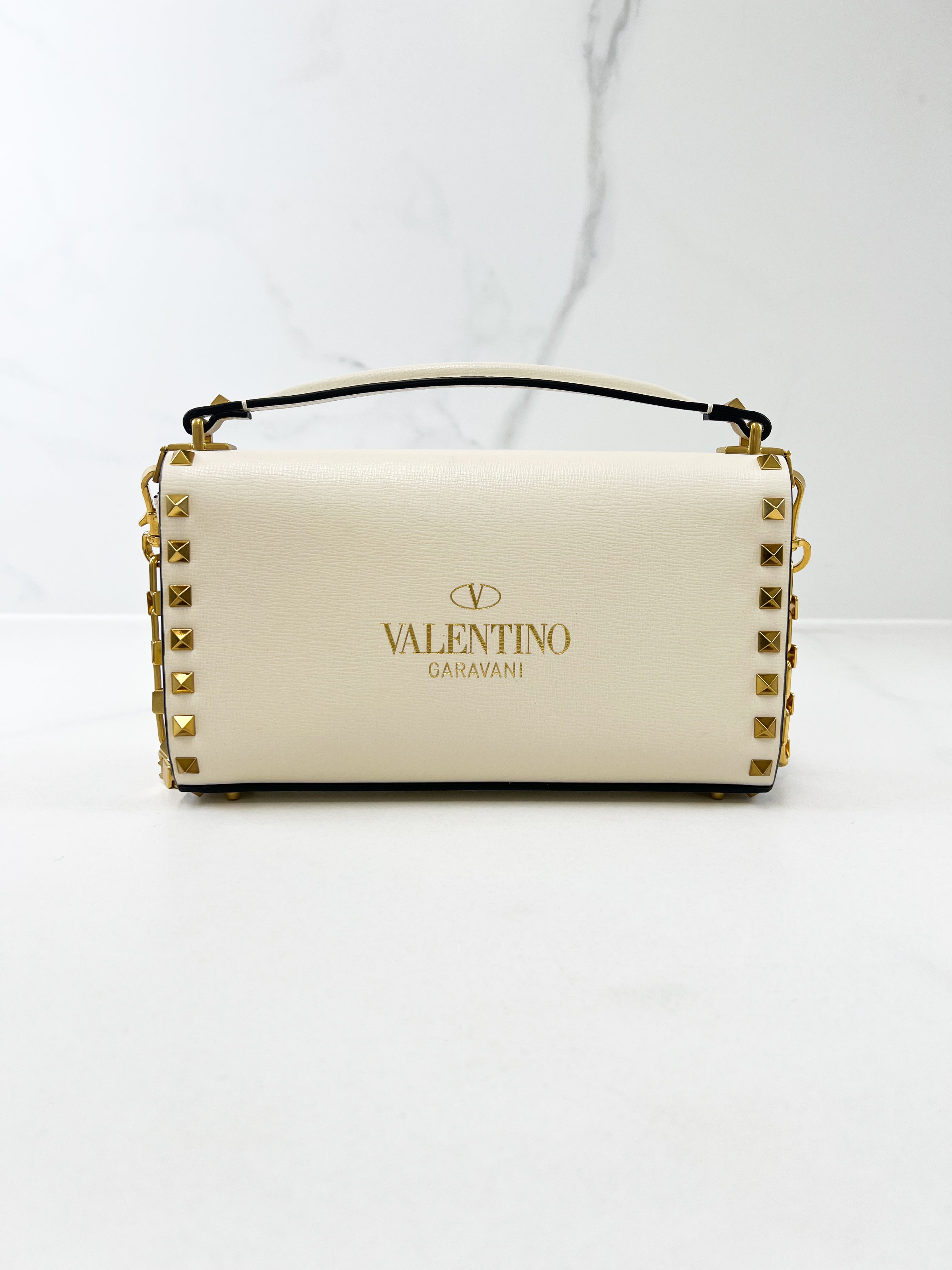 Valentino Garavani Alcove Bag in Ivory