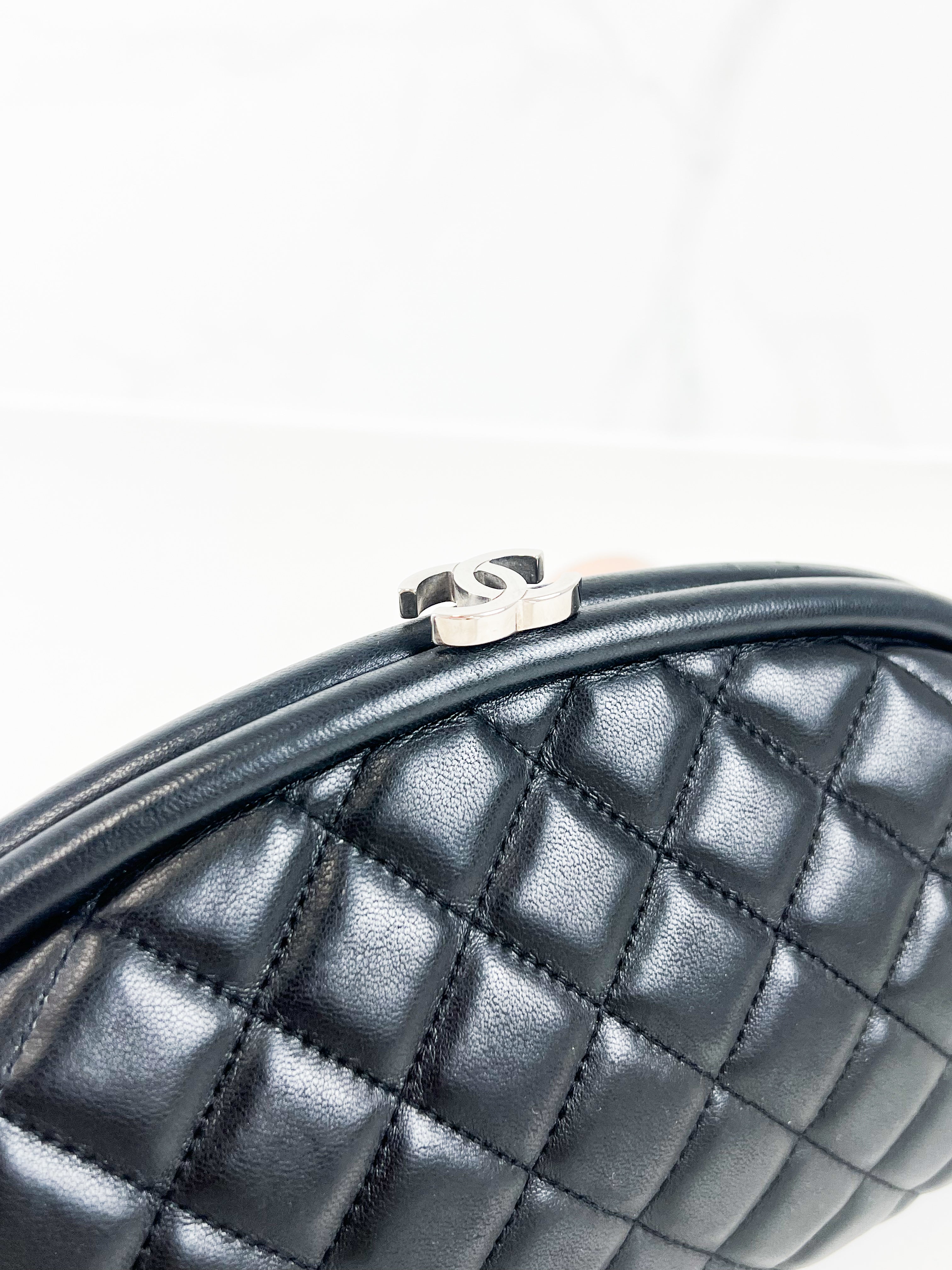 Chanel Calfskin CC Clutch