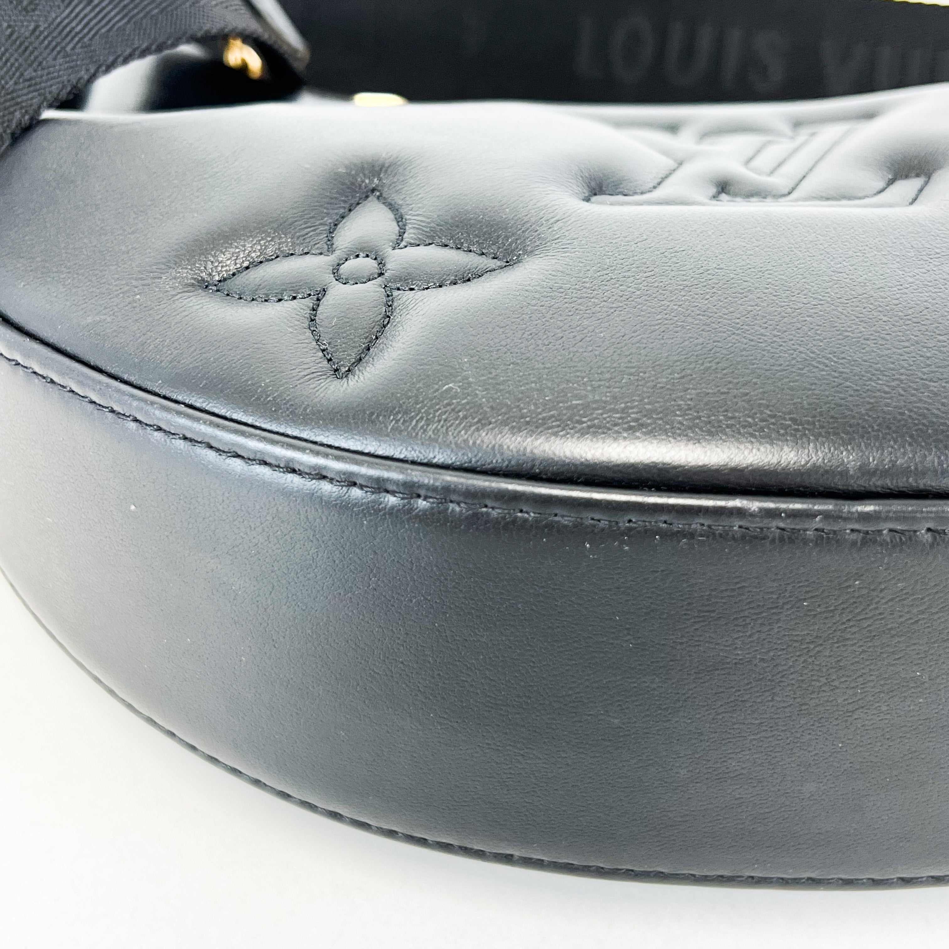 Louis Vuitton Calfskin Bubblegram Over The Moon Bag