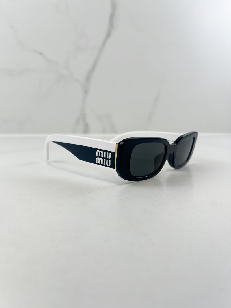 Miu Miu Logo Print Sunglasses