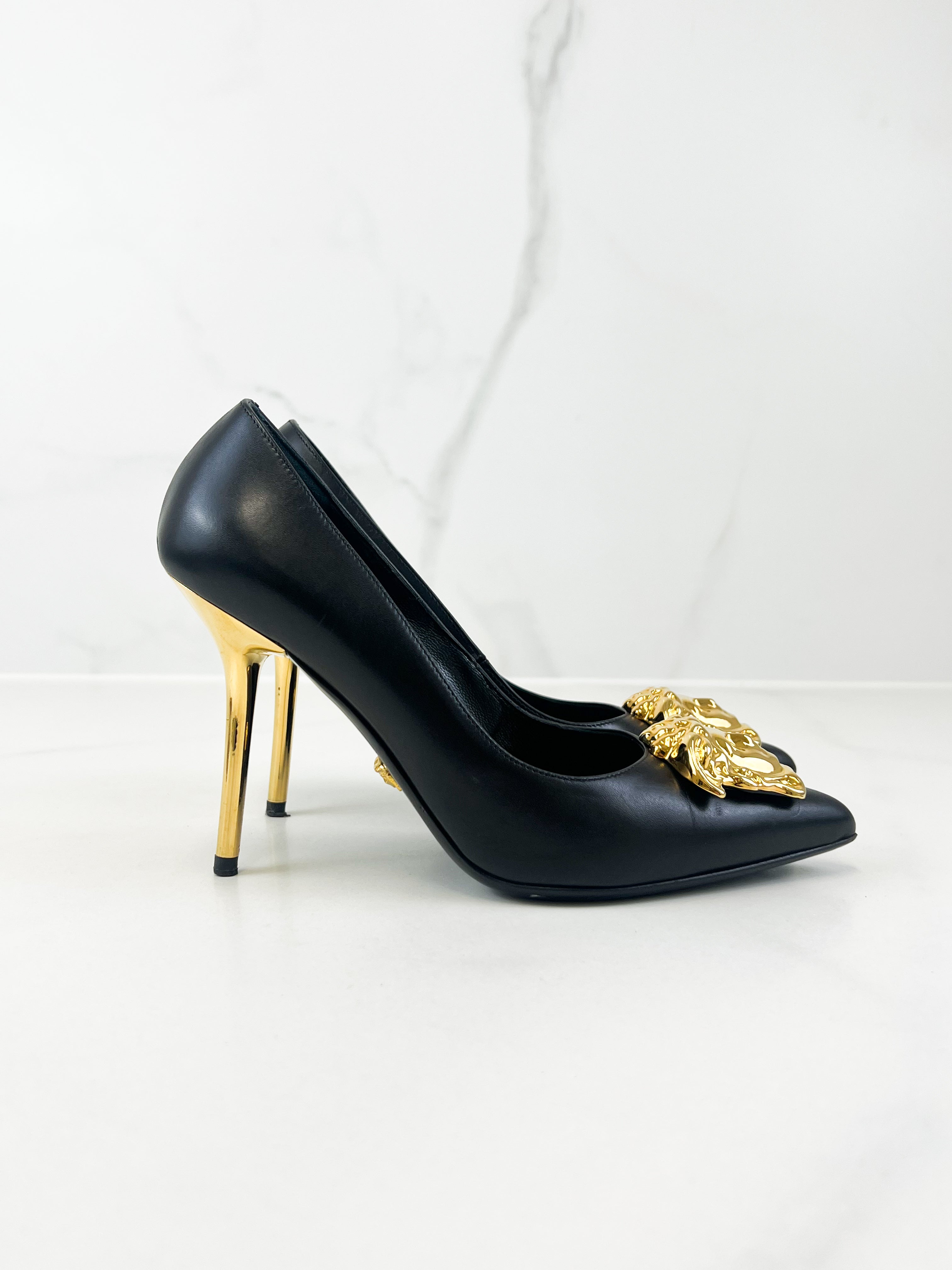 Versace Medusa Heels Size 35