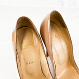 Christian Louboutin Nude Pigalle 120 Patent Calf 39