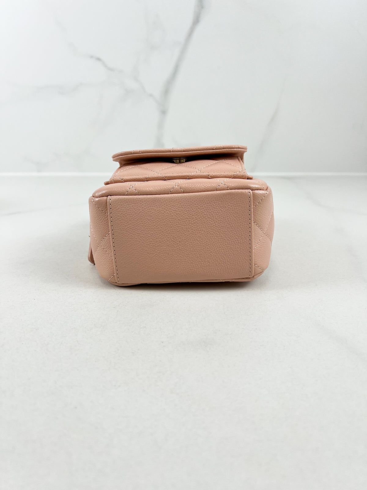 Chanel 24C Mini Backpack in Pink Caviar Leather