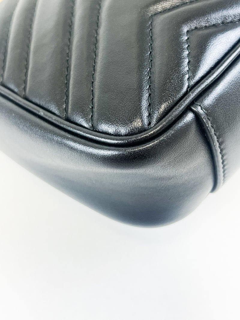 Gucci Marmont Mini Matelassé Shoulder Bag