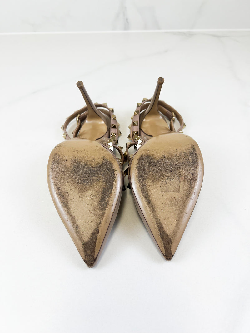 Valentino Caged Rockstud Pumps Size 39.5