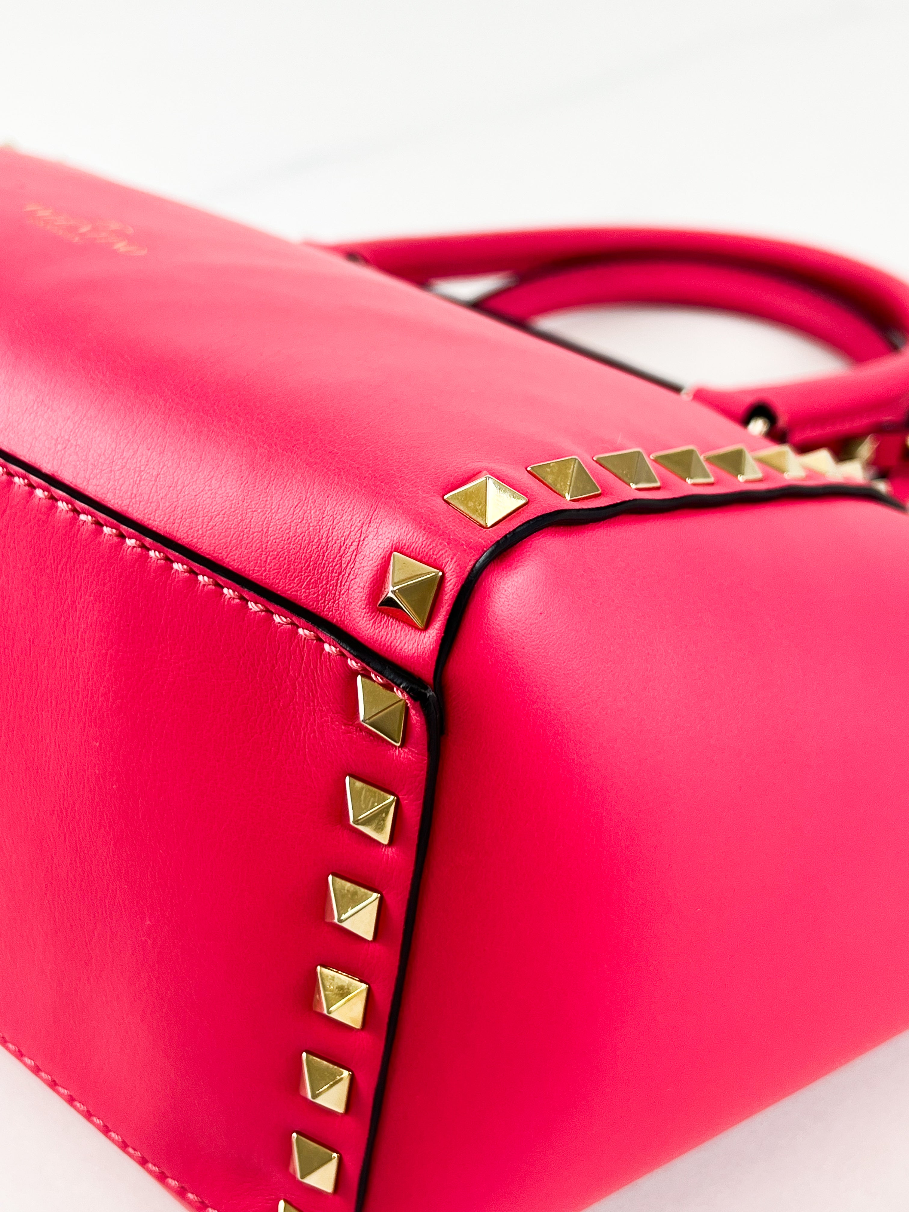 Valentino Garavani Rockstud Leather Tote