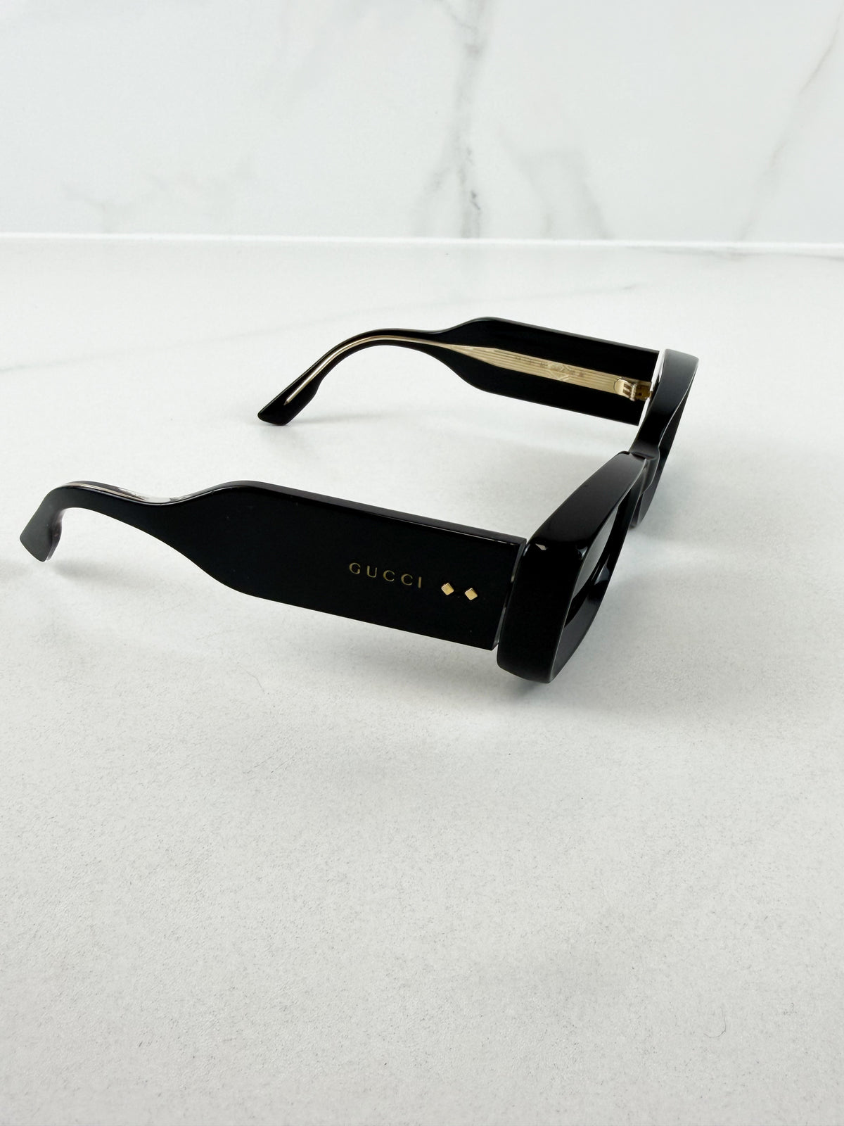 Gucci GG Logo Black Sunglasses